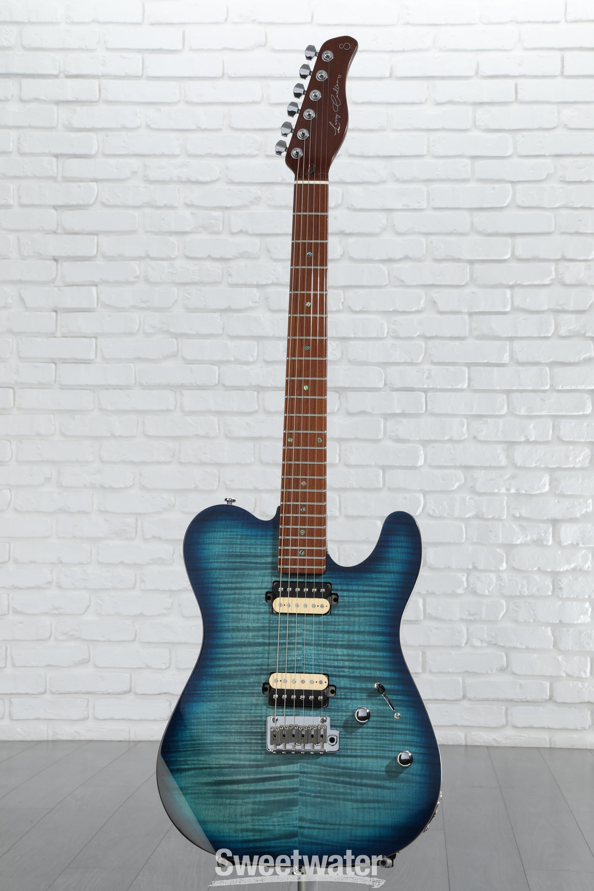 Sire Larry Carlton T7 FM Electric Guitar - Transparent Blue Sire Larry Carlton T7 FM Electric Guitar - Transparent Blue