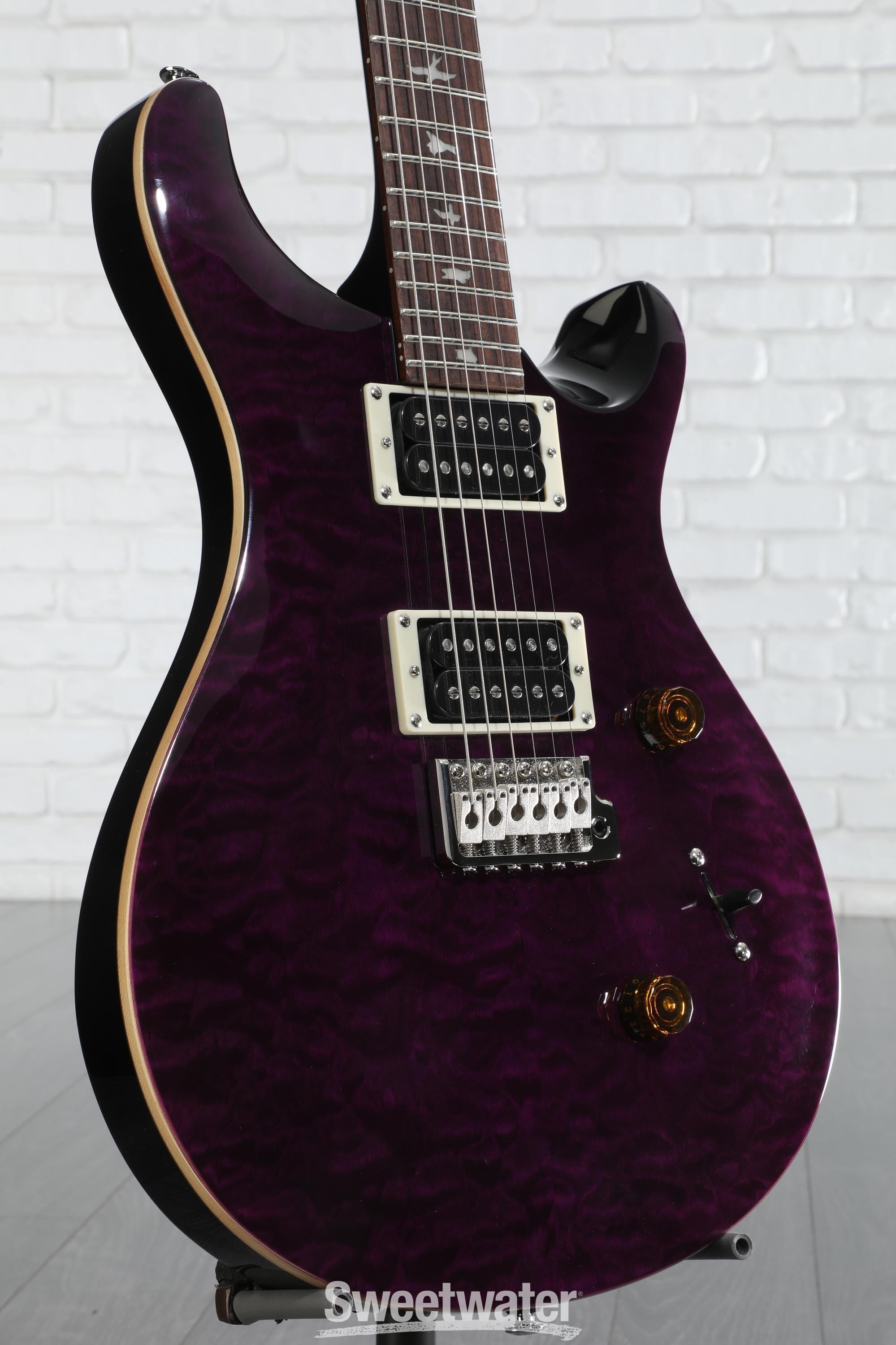 PRS SE Custom 24 Amethyst 美品 PRS SE Custom 24 Quilt Amethyst Limited Edition Paul Reed