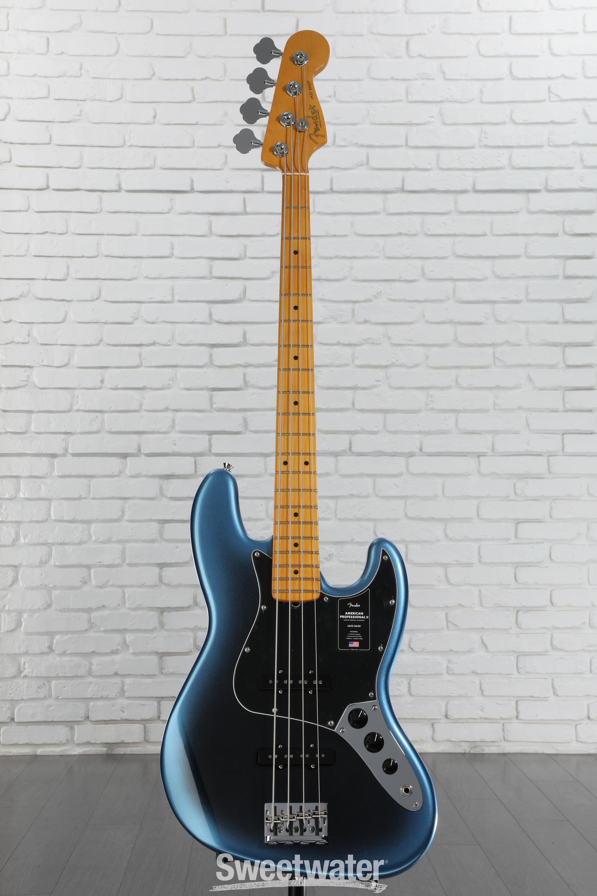 Fender American Professional II Jazz Bass - Dark Night with