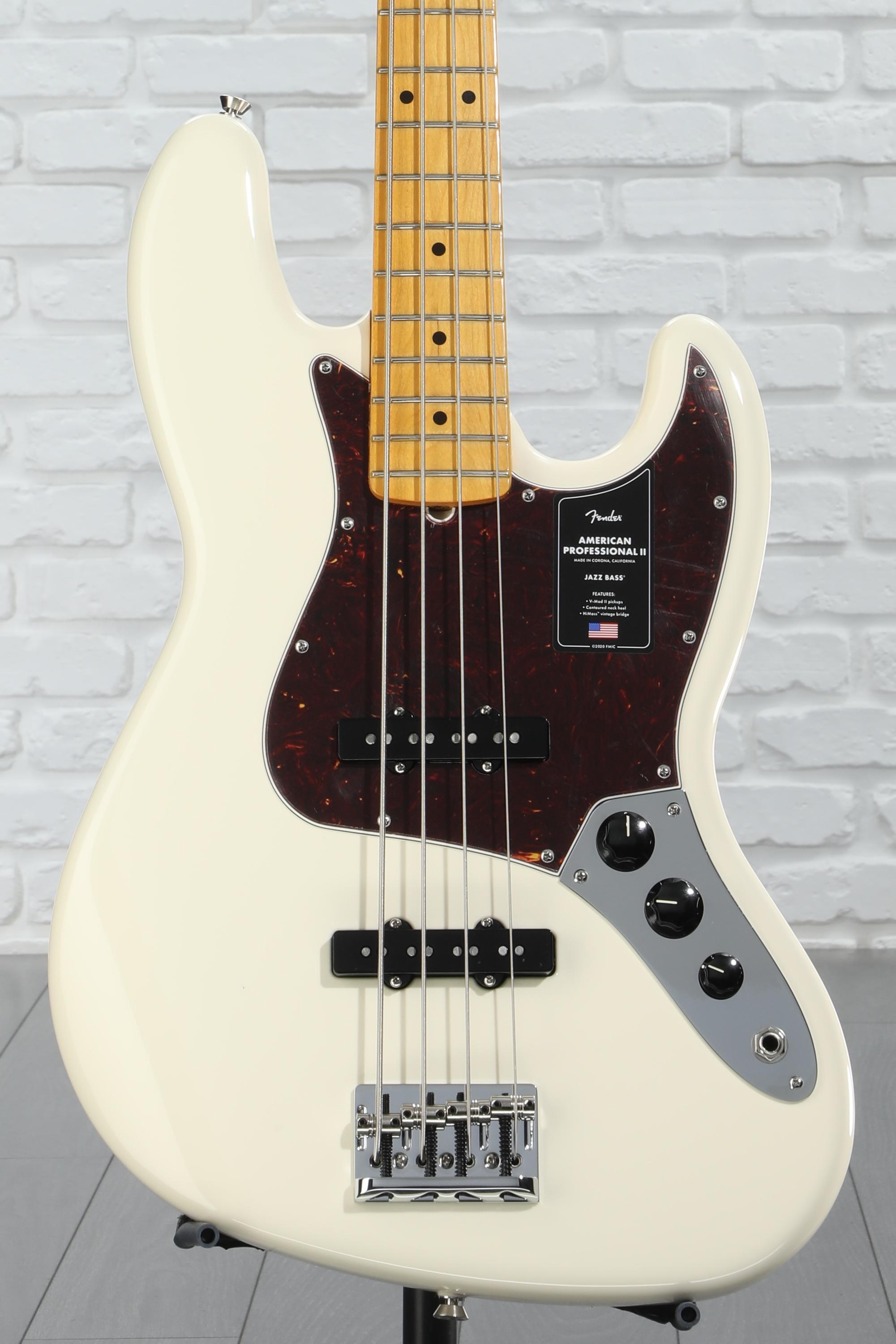 Fender American Professional II Jazz Bass - Olympic White