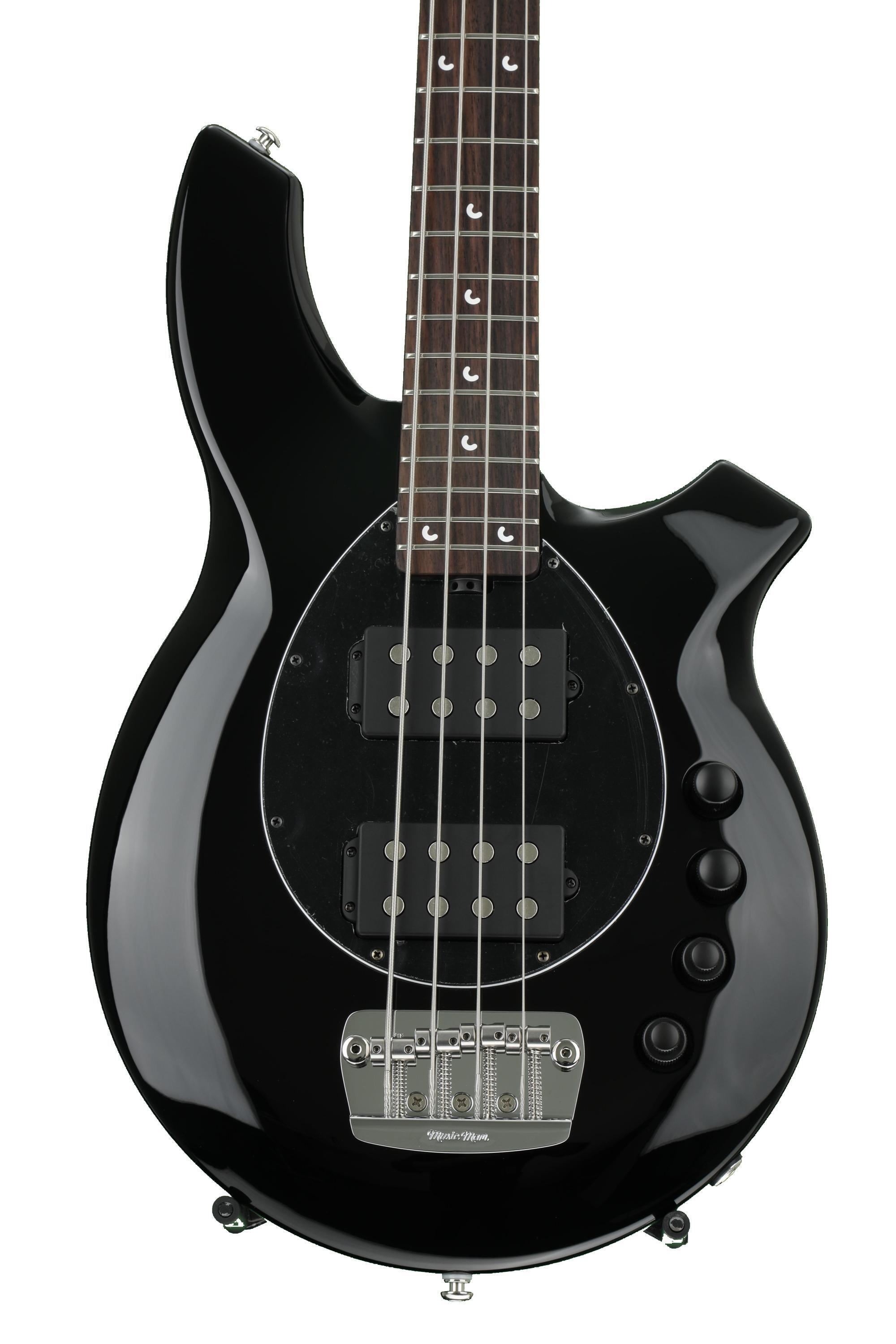 Ernie Ball Music Man Bongo 4 HH - Black | Sweetwater