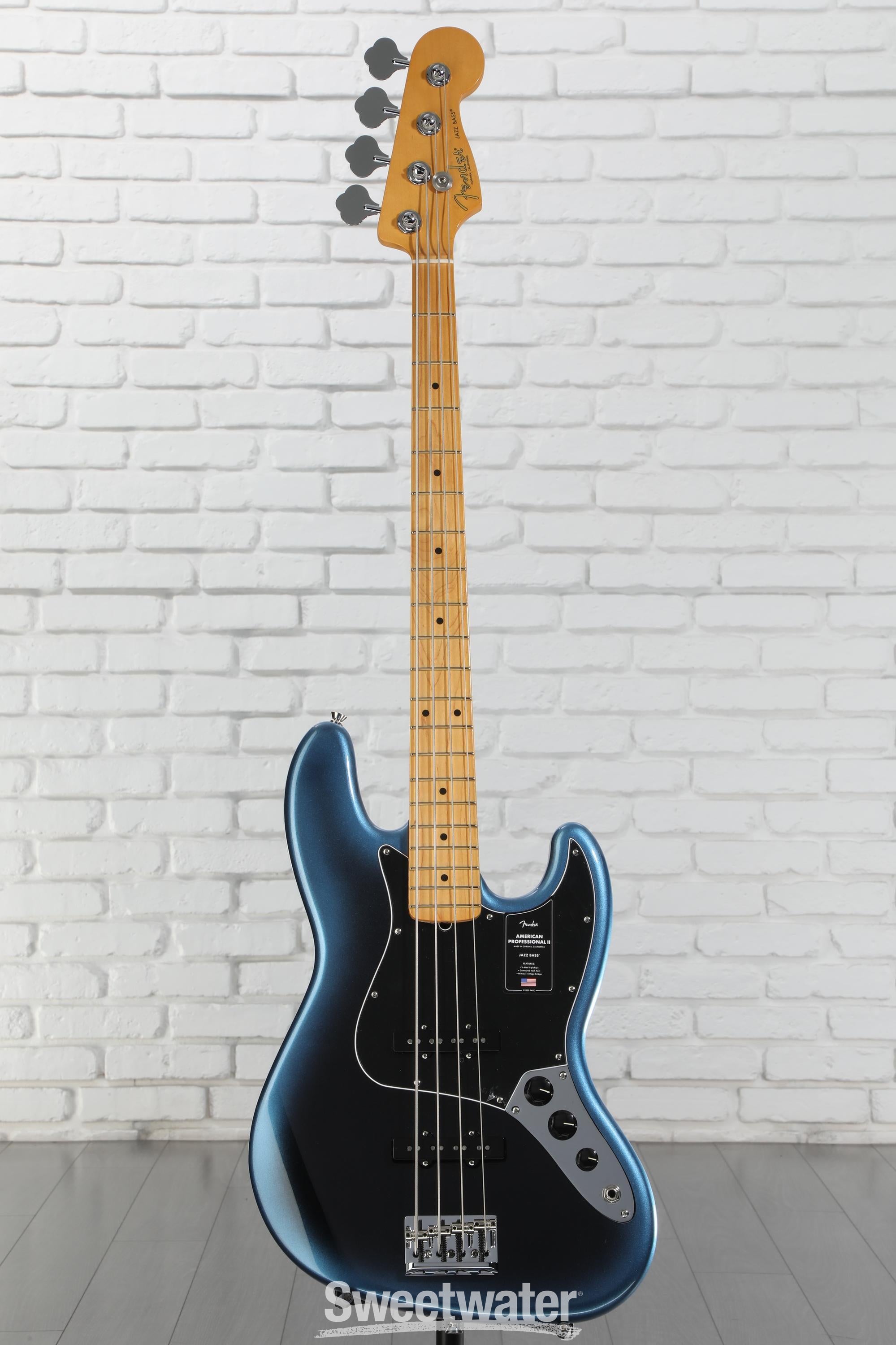 Fender American Professional II Jazz Bass - Dark Night with