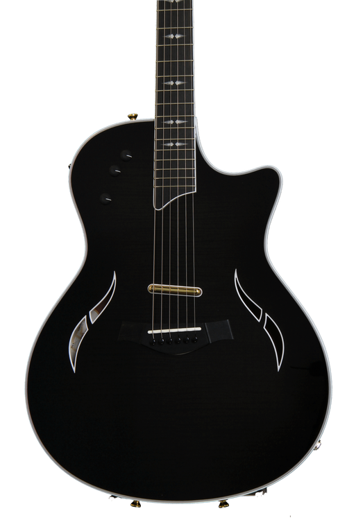 Taylor Custom T5z QM キルテッドメイプル エレアコ テイラー Taylor T5 Custom Maple - Trans Black Edge Burst | Sweetwater