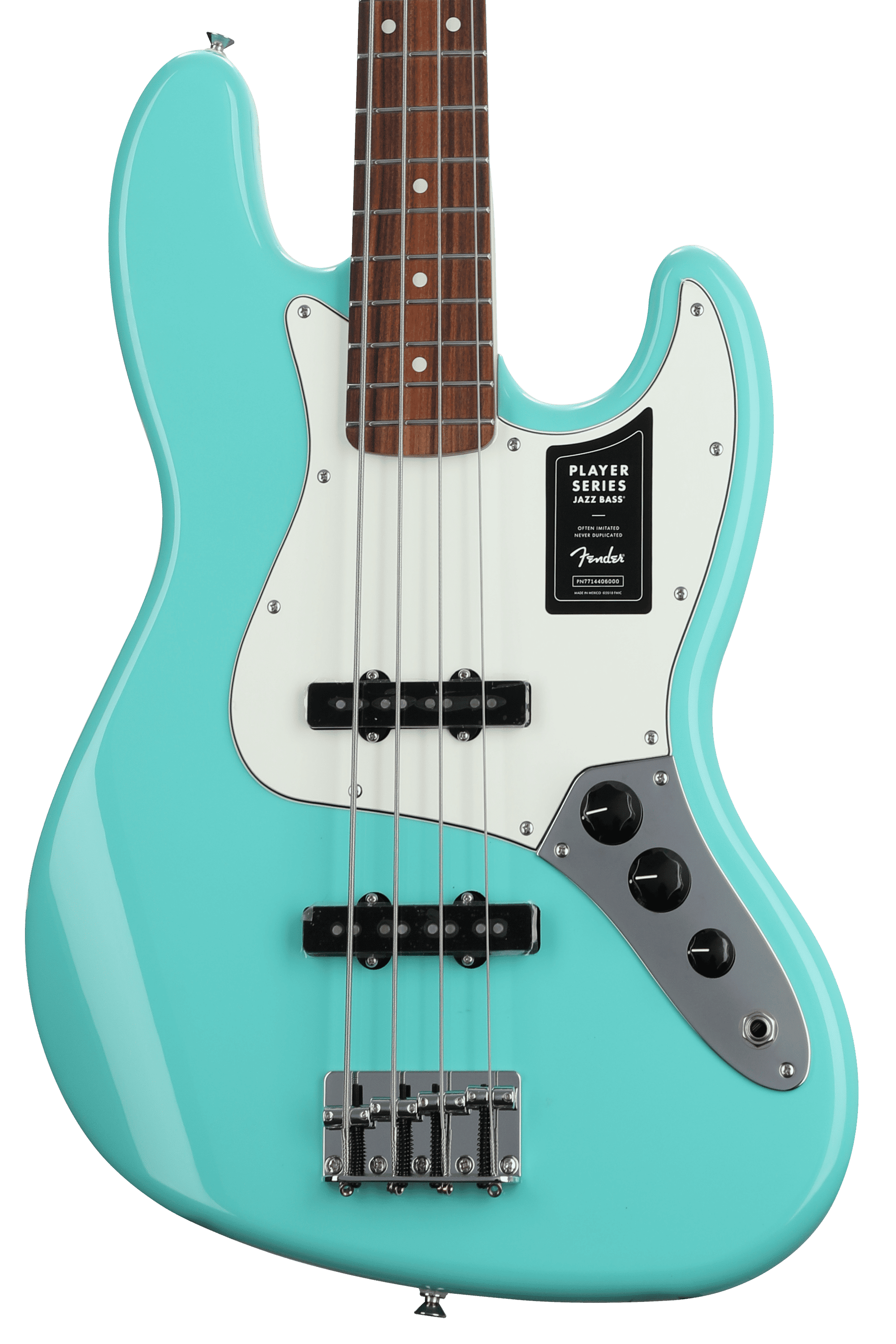 Fender Player Jazz Bass - Sea Foam Green with Pau Ferro Fingerboard ...