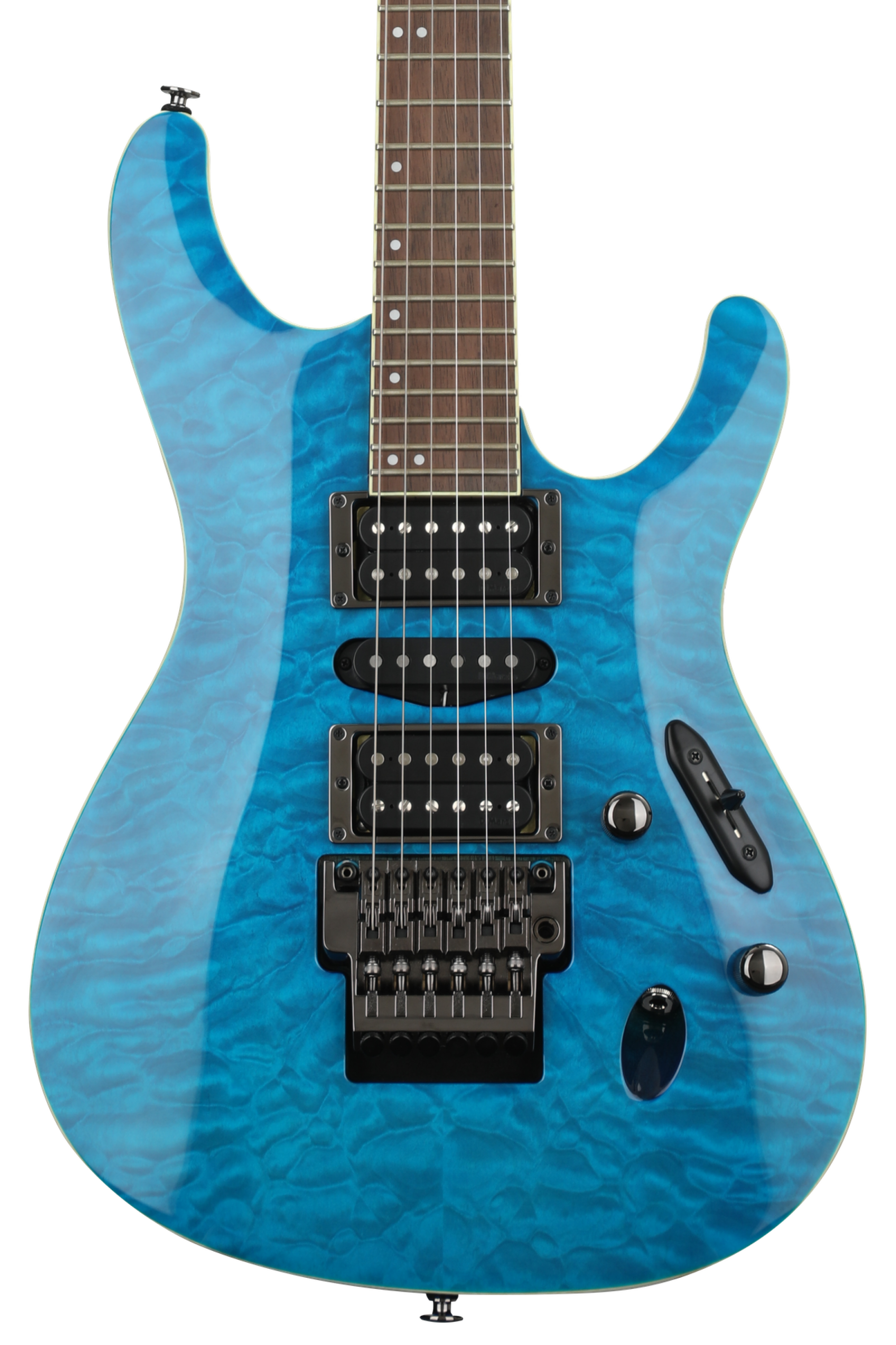 Ibanez Prestige S6570Q - Natural Blue
