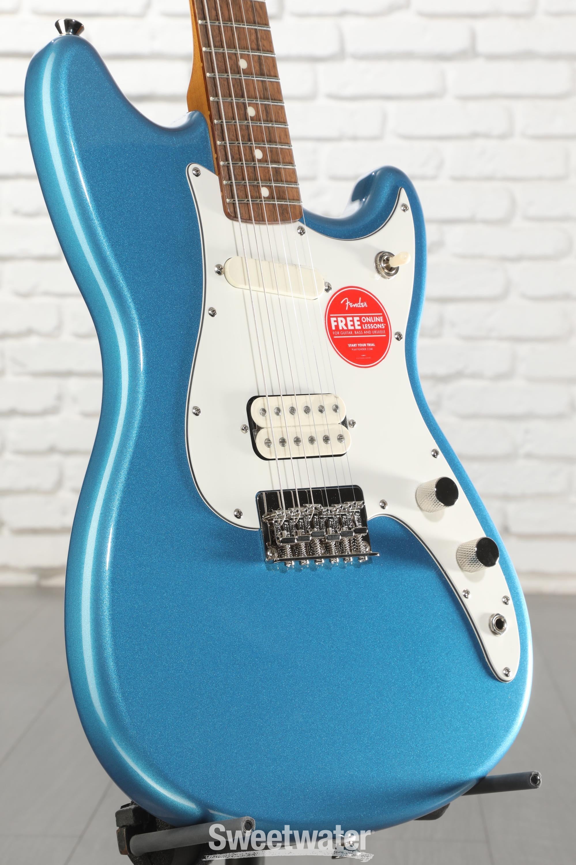 Photo of Squier Classic Vibe Duo-Sonic HS Electric Guitar - Lake Placid Blue, Laurel Fingerboard