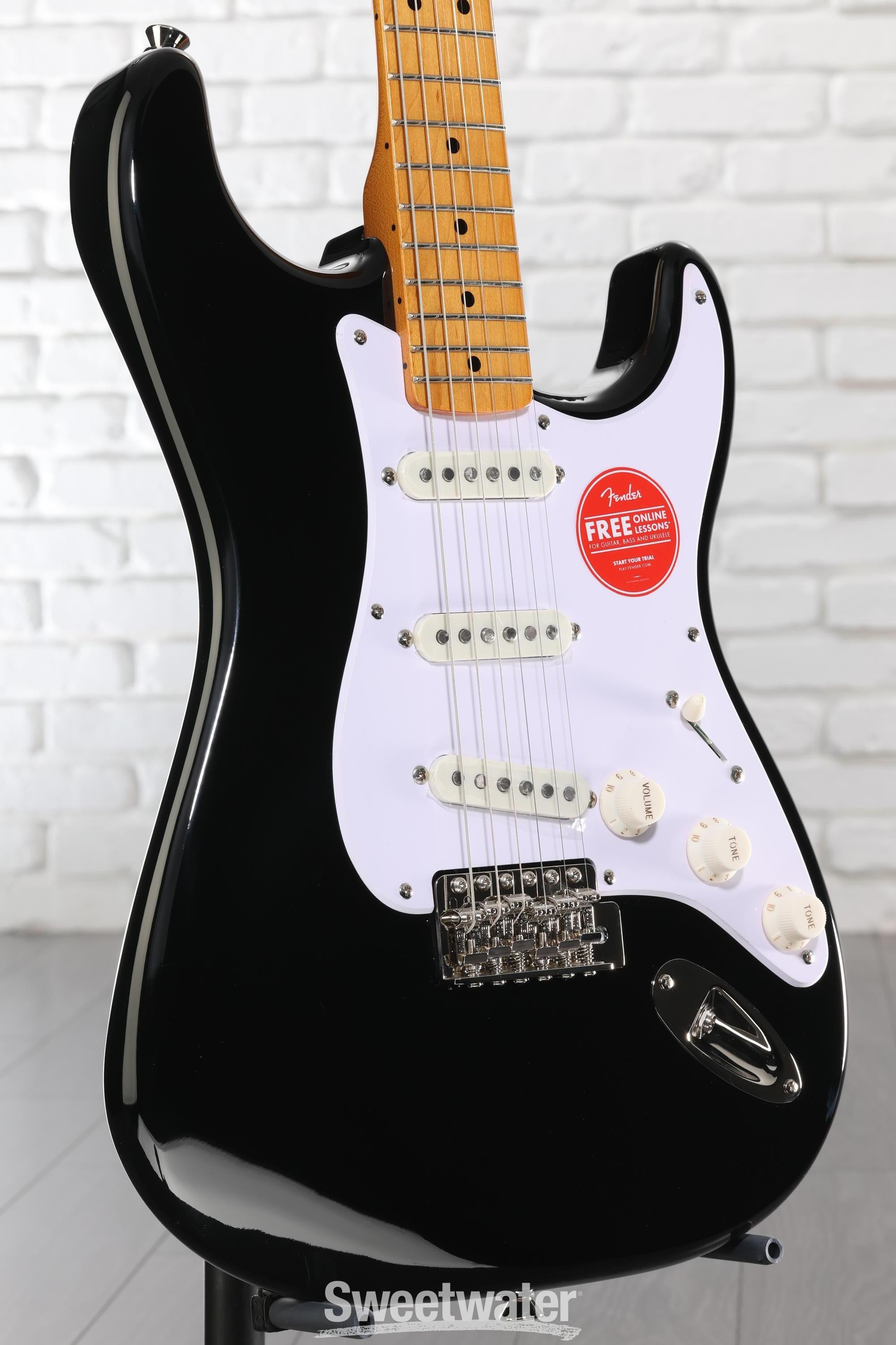 Squier Classic Vibe '50s Stratocaster - Black | Sweetwater