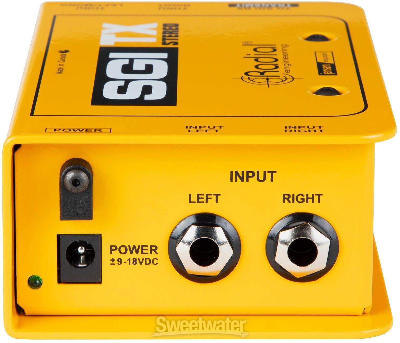 Radial SGI Stereo Instrument Line Driver System | Sweetwater