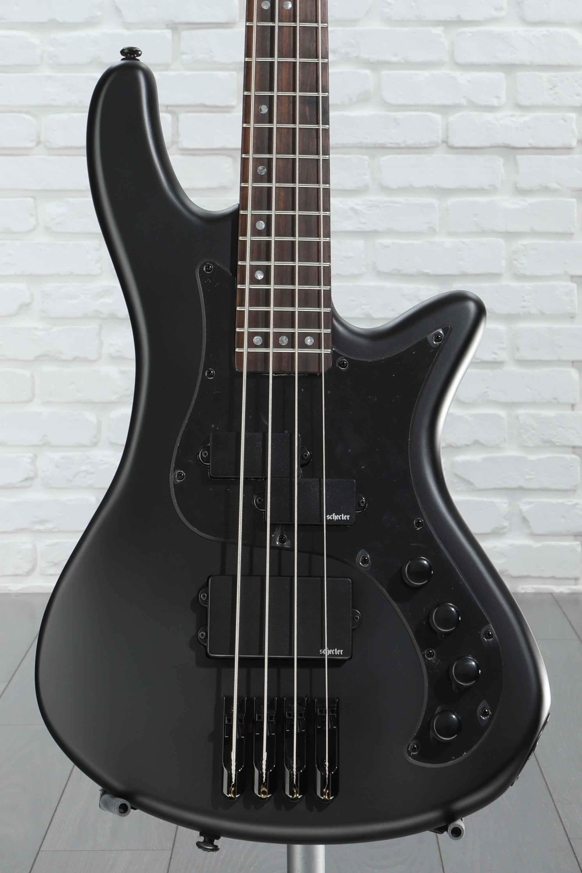 Amazon.com: Schecter Stiletto Extreme-4 Bass Guitar (4