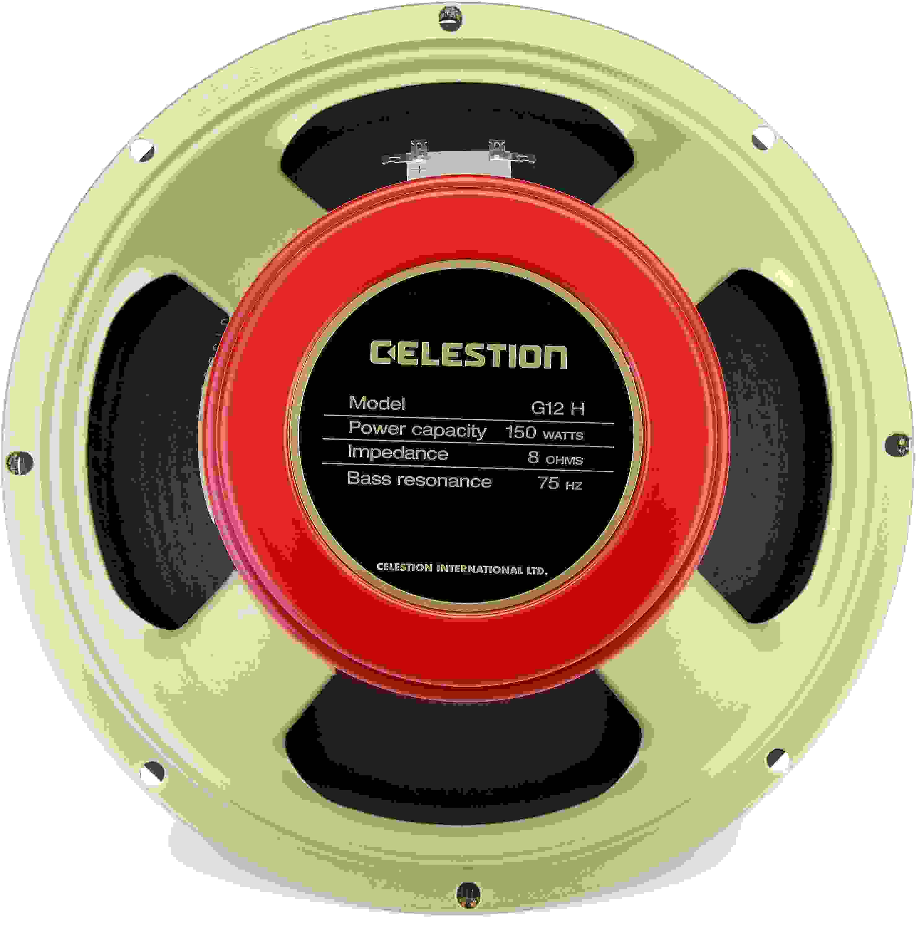 Celestion G12H-150 Redback 12-inch 150-watt Replacement Guitar Amp Speaker - 8 ohm