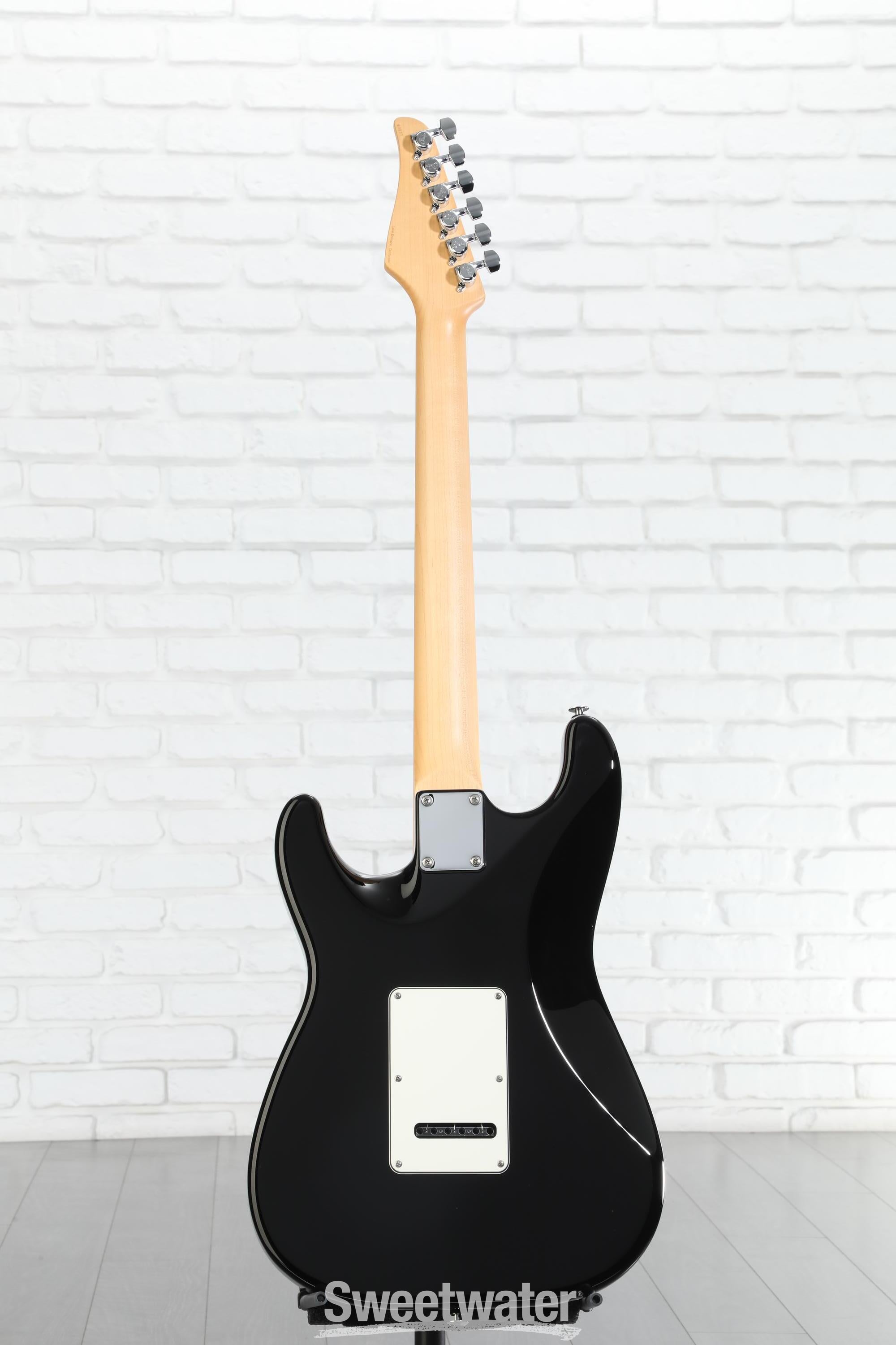 Suhr Classic S SSS Electric Guitar - Black | Sweetwater