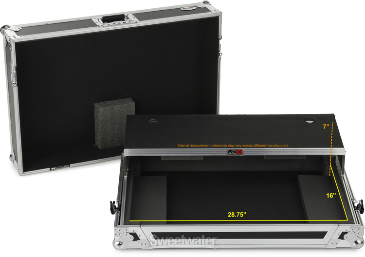 ProX XS-UXXLT Universal Flight Case for DJ Controllers with