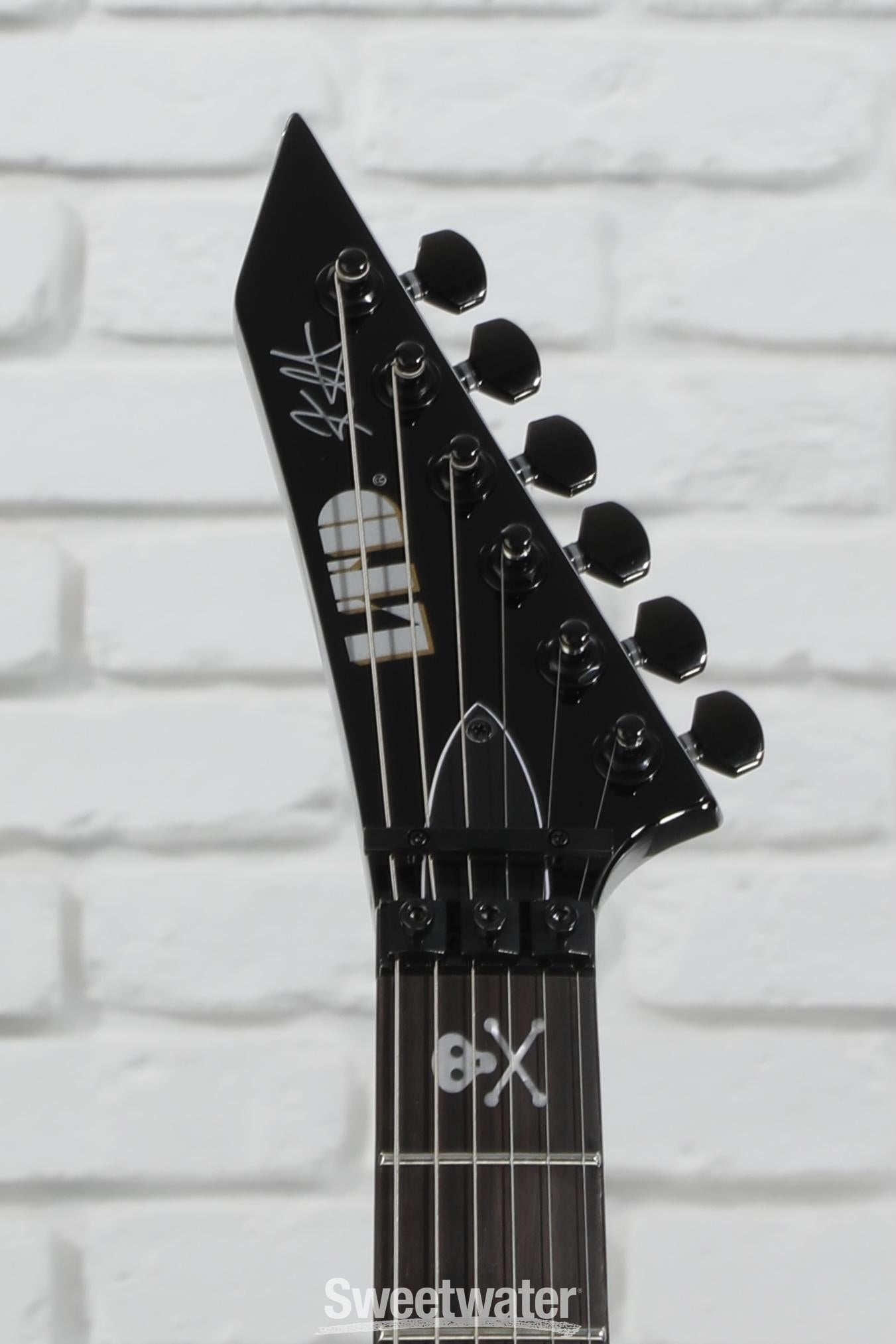 LTD KH-602 Black エレキギター ソフトケース付き Amazon.com: ESP LTD KH602 Kirk Hammett Electric Guitar