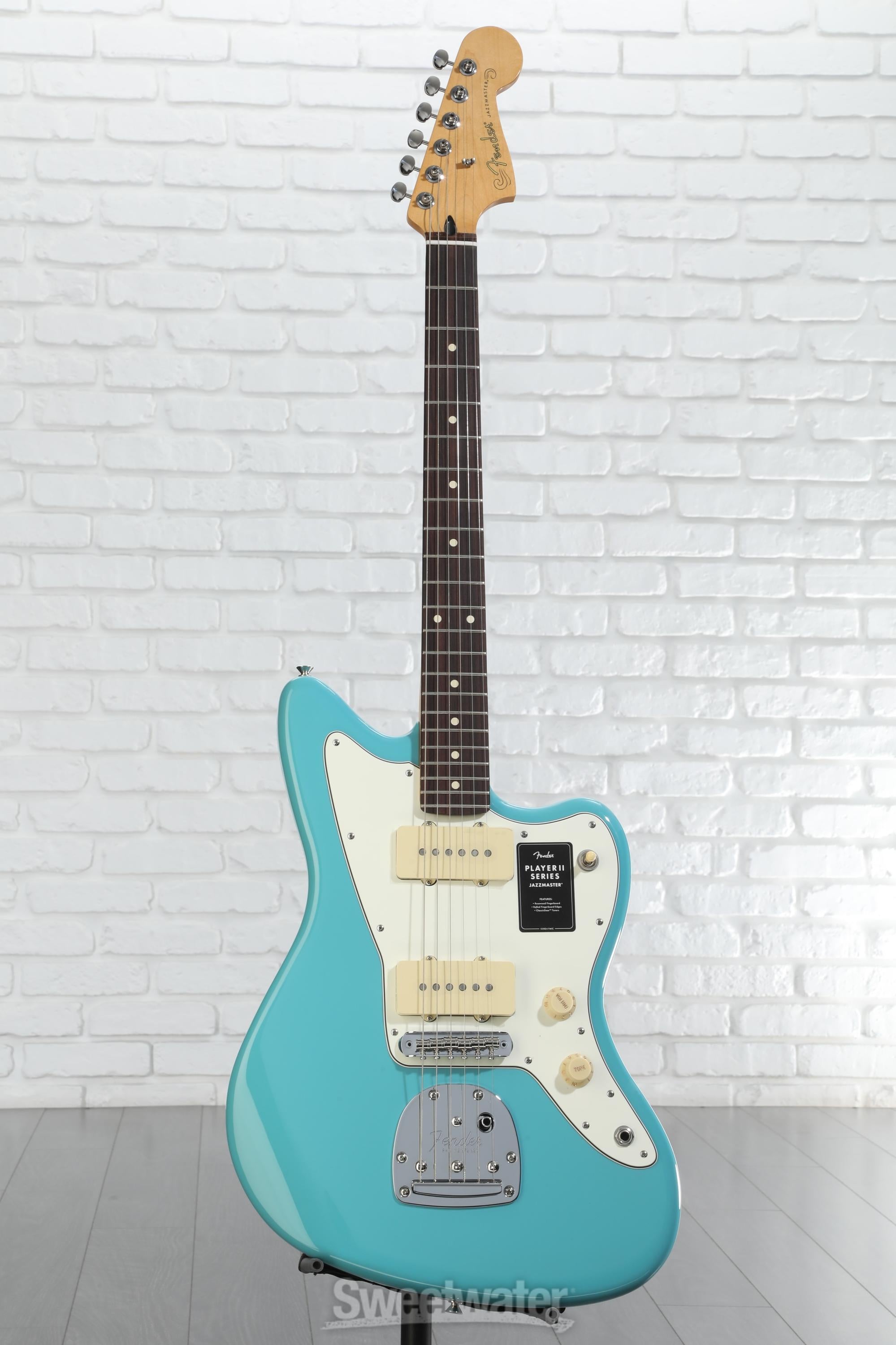 Fender / Player Jazzmaster Ⅱ Blue Fender Player II Jazzmaster, Rosewood Fingerboard, Aquatone Blue