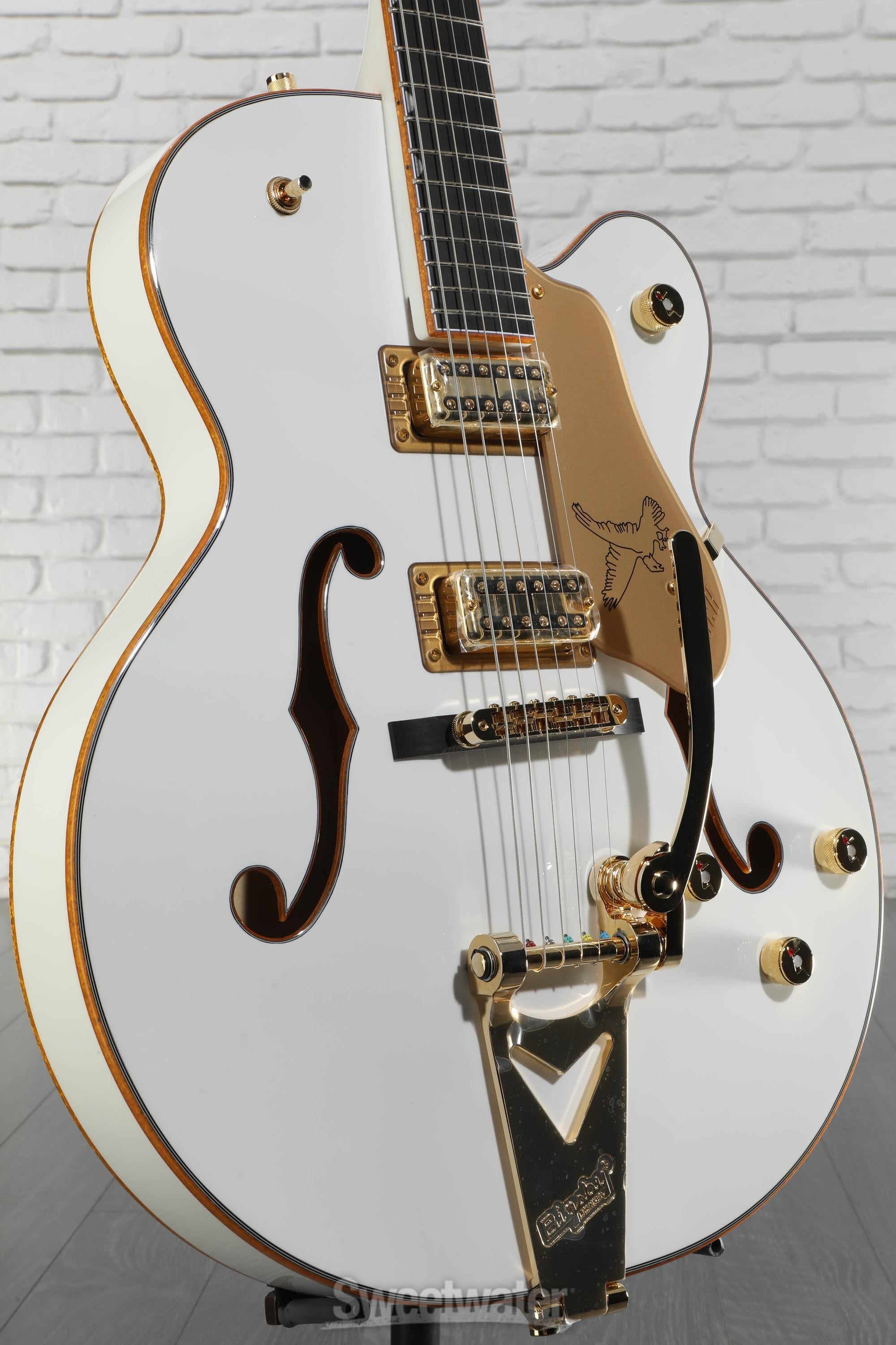 Gretsch Synchromatic Falcon Electric Guitar - Snowcrest White