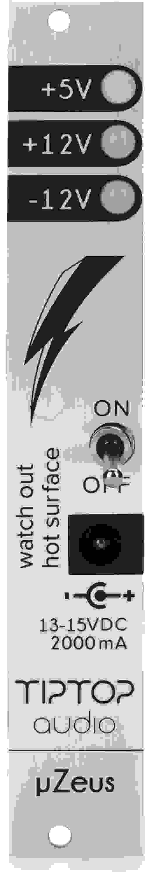Tiptop Audio microZEUS Eurorack Power Supply - Silver