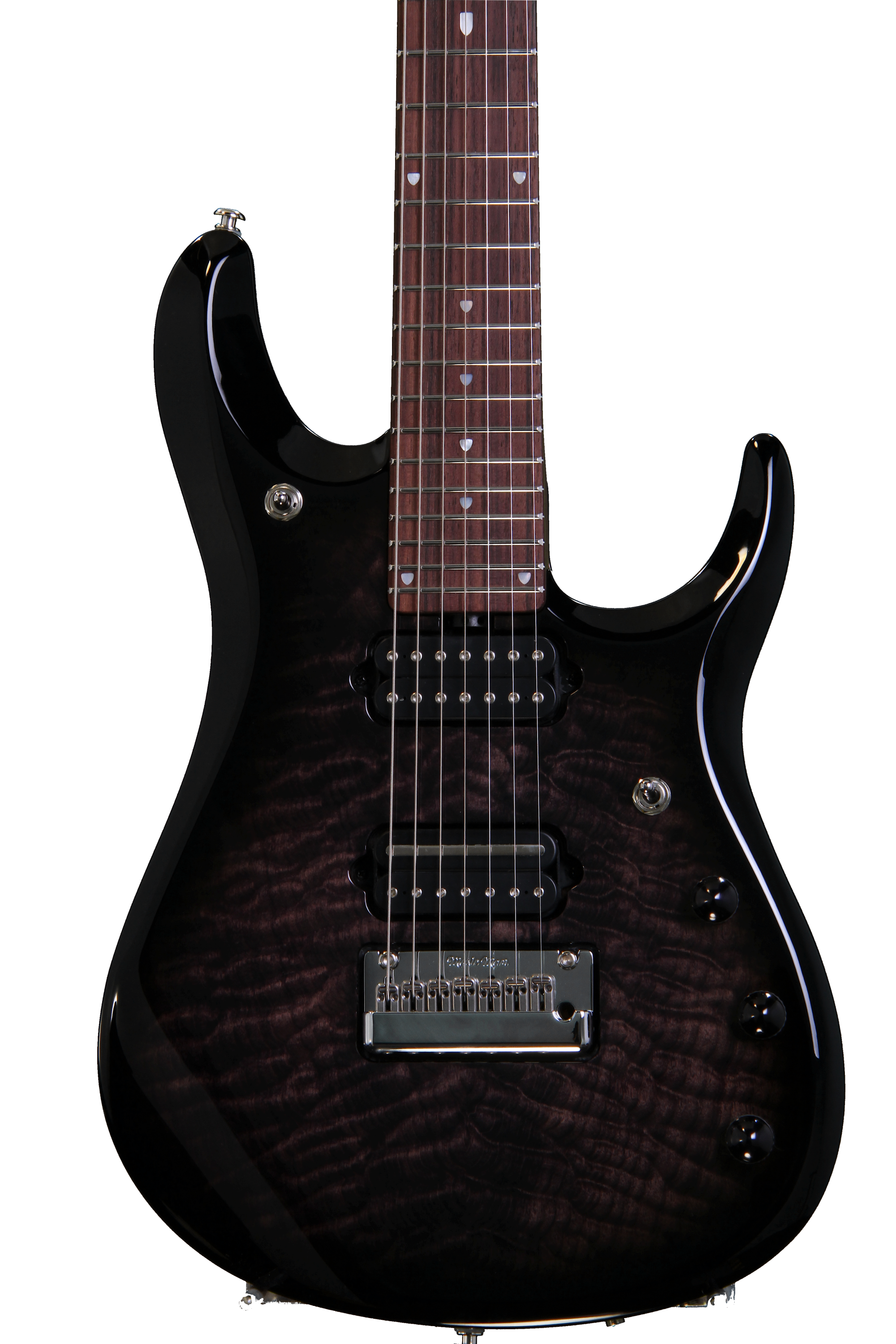 MUSIC MAN JP7 BFR John Petrucci QC Trans Black Quilt 2020年製-