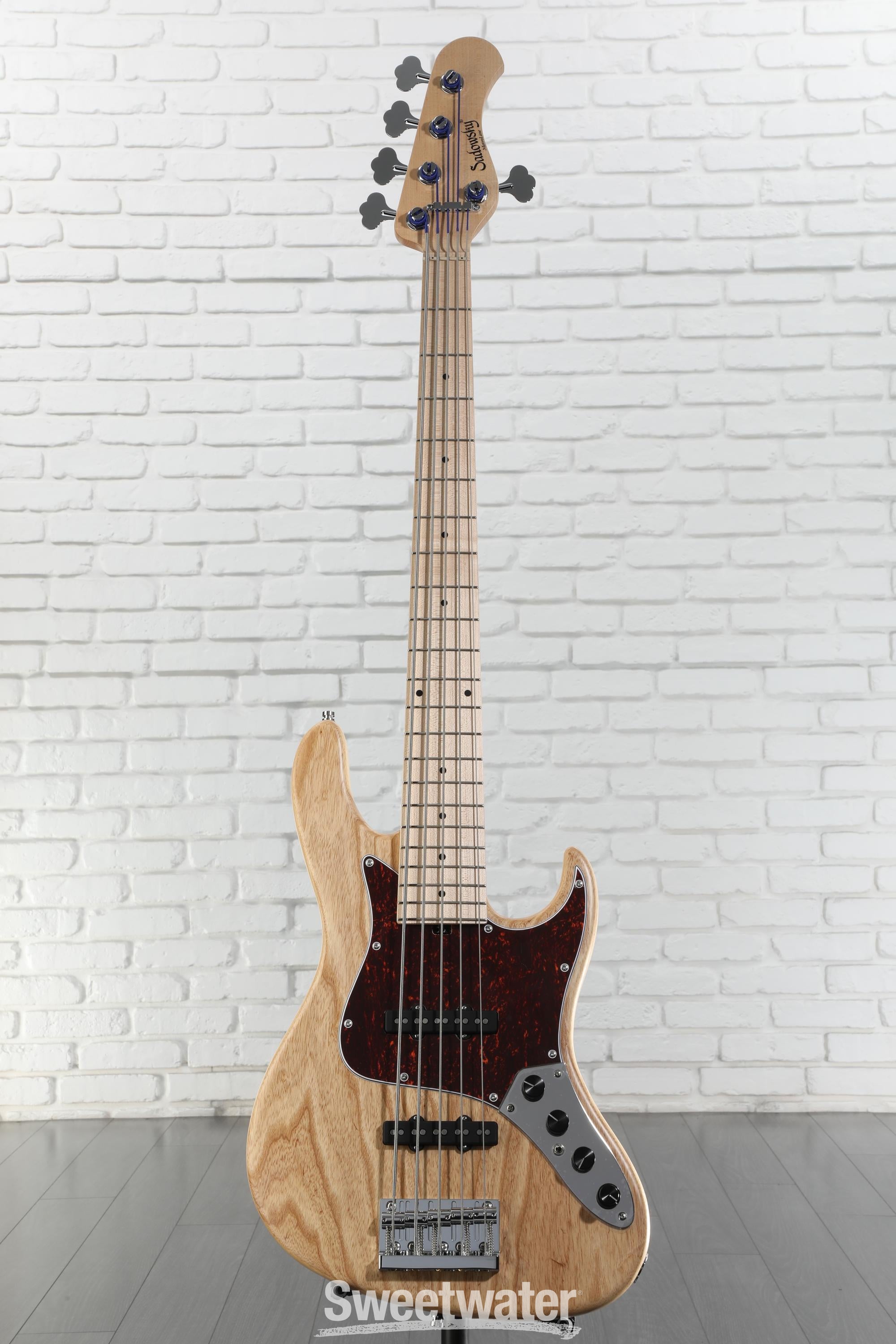ベース Sadowsky Metroline Will Lee 5 - Natural Sadowsky MetroLine Will Lee Artist Line 5-string Bass Guitar