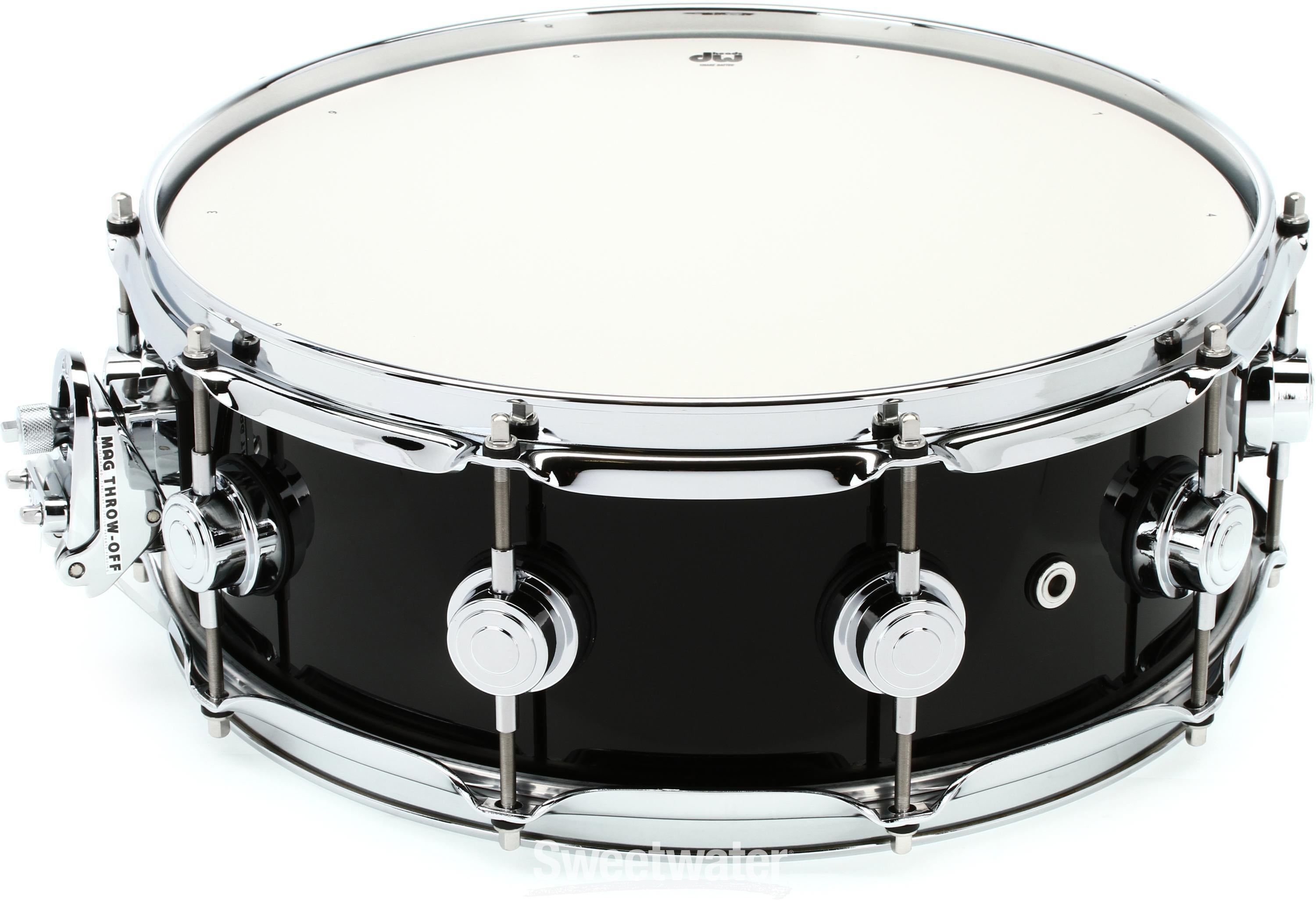 DW Collector's Series Snare Drum - 5 x 14 inch - Solid Black