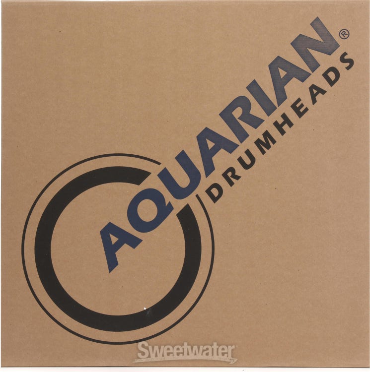 Aquarian Super Kick 10 Clear Bass Drumhead - 22 inch