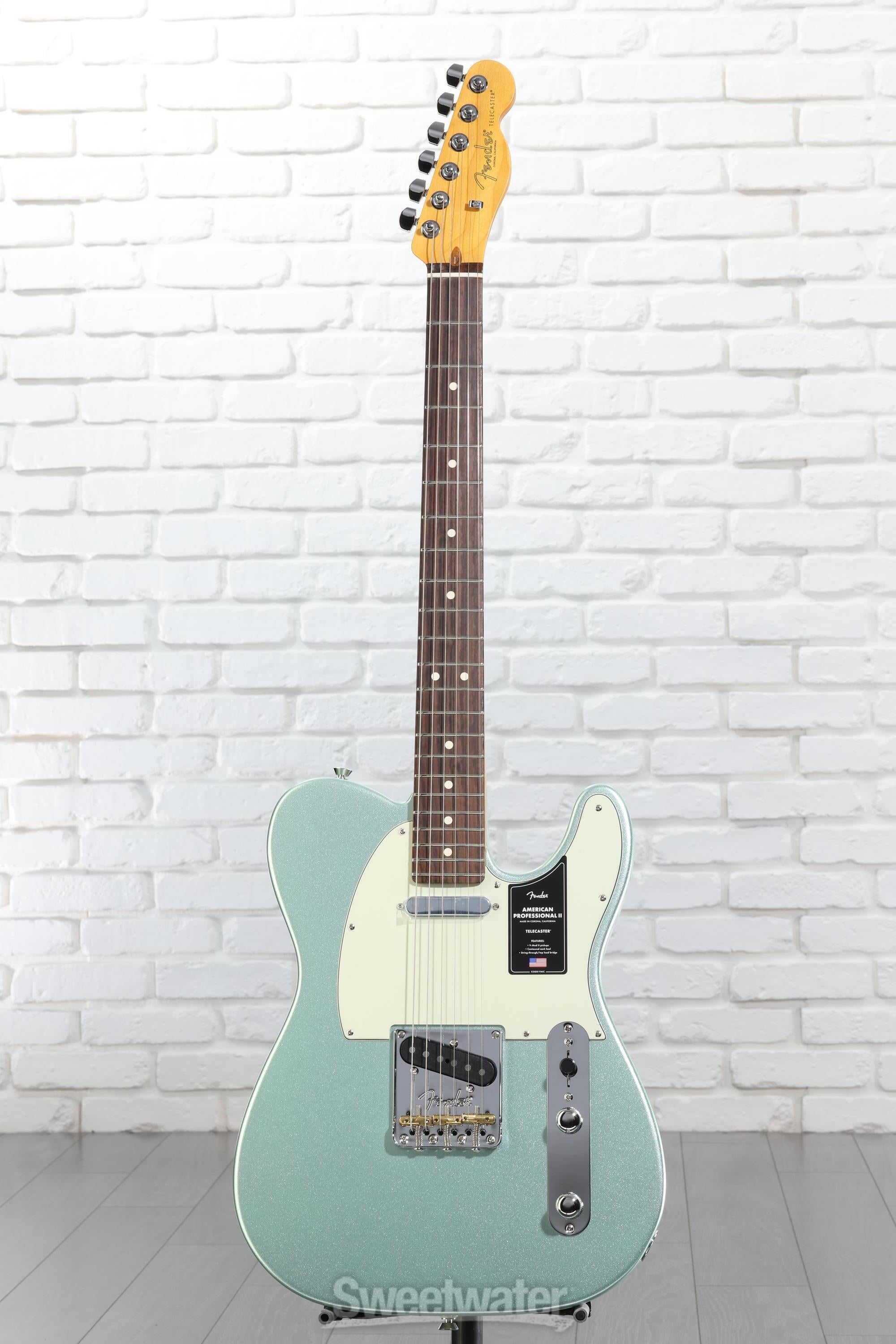 Fender American Professional II Telecaster - Mystic Surf Green