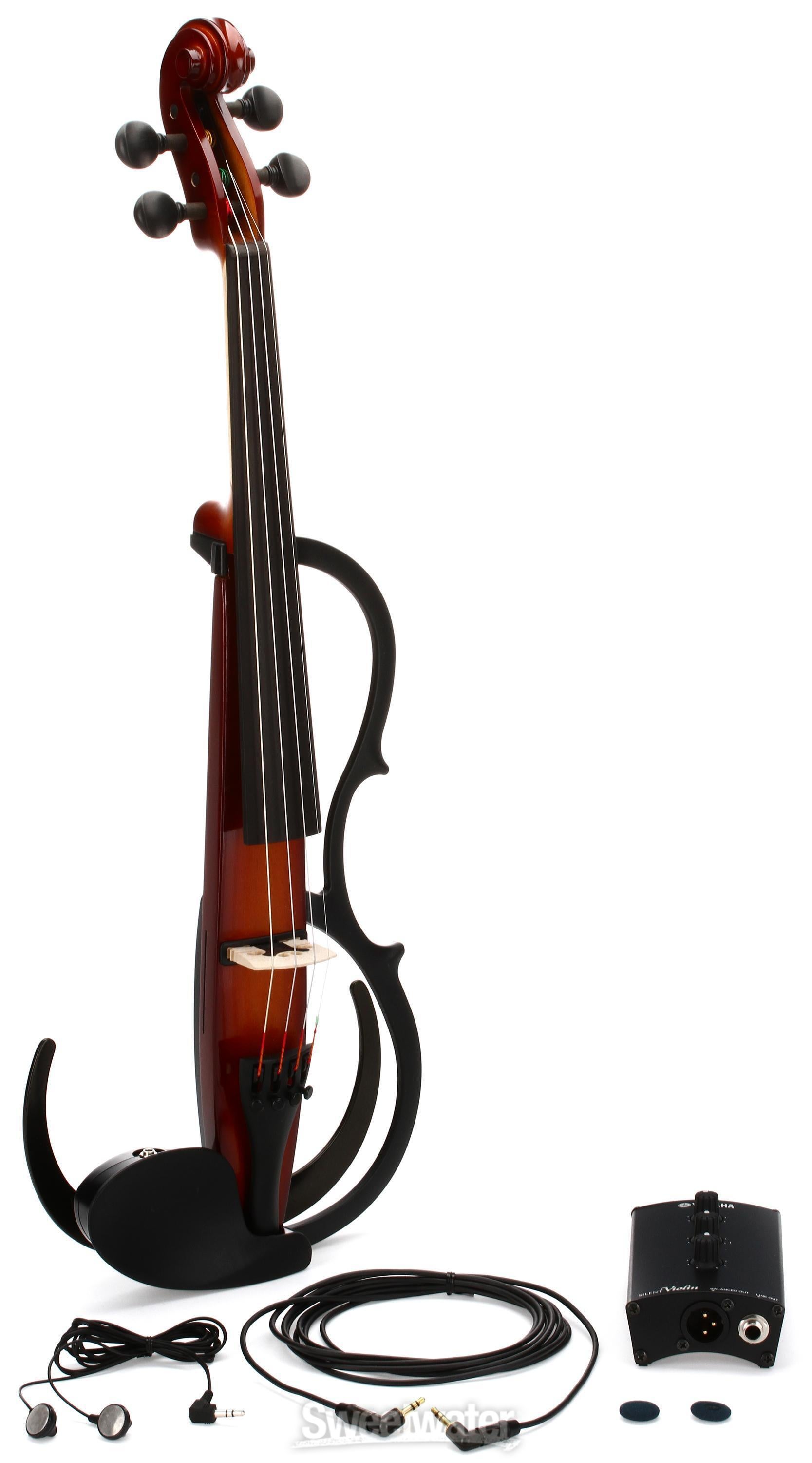 Yamaha Silent Series SV-250 Electric Violin - Shaded Brown