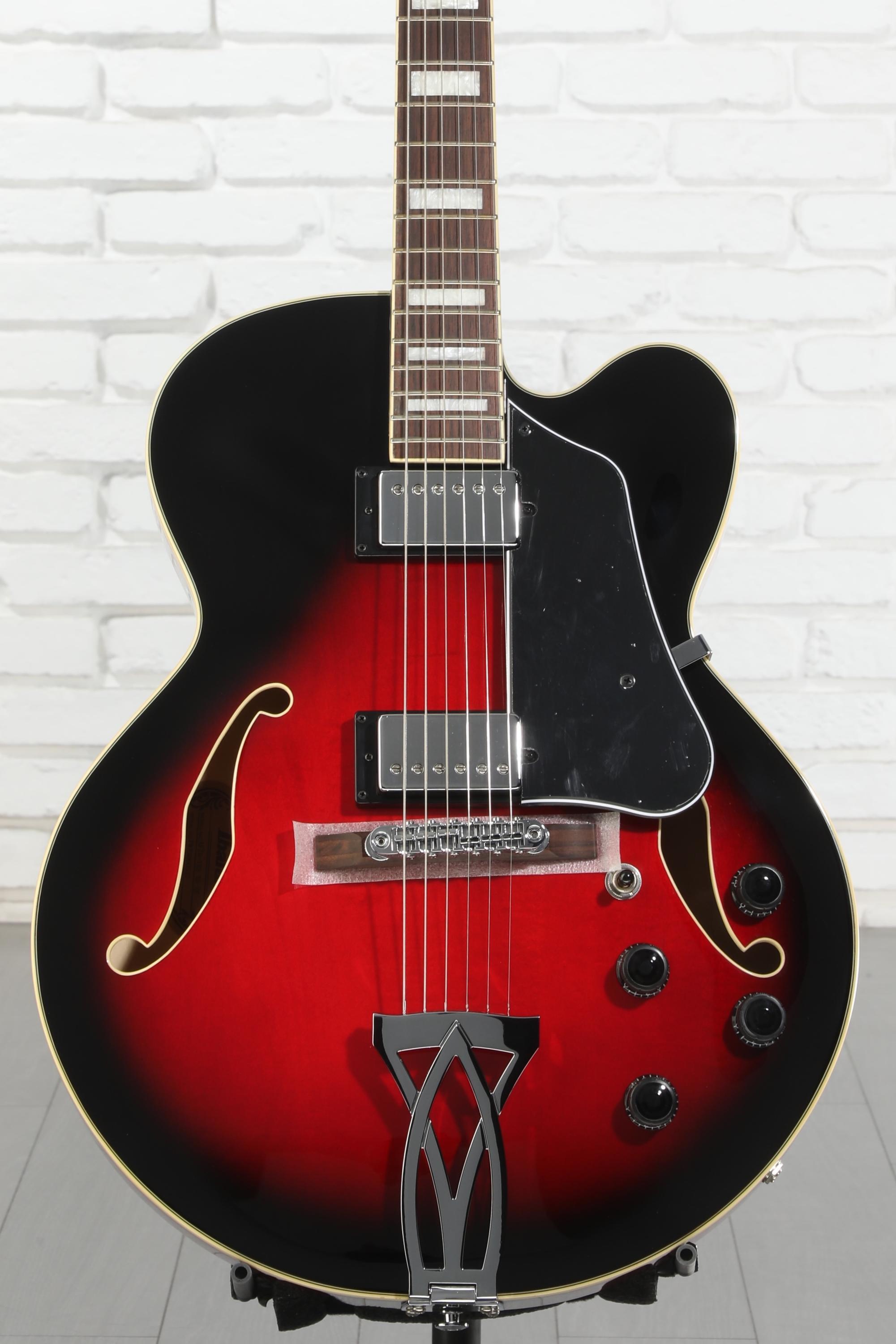 Ibanez Artcore AF75 Hollowbody Electric Guitar - Transparent Red