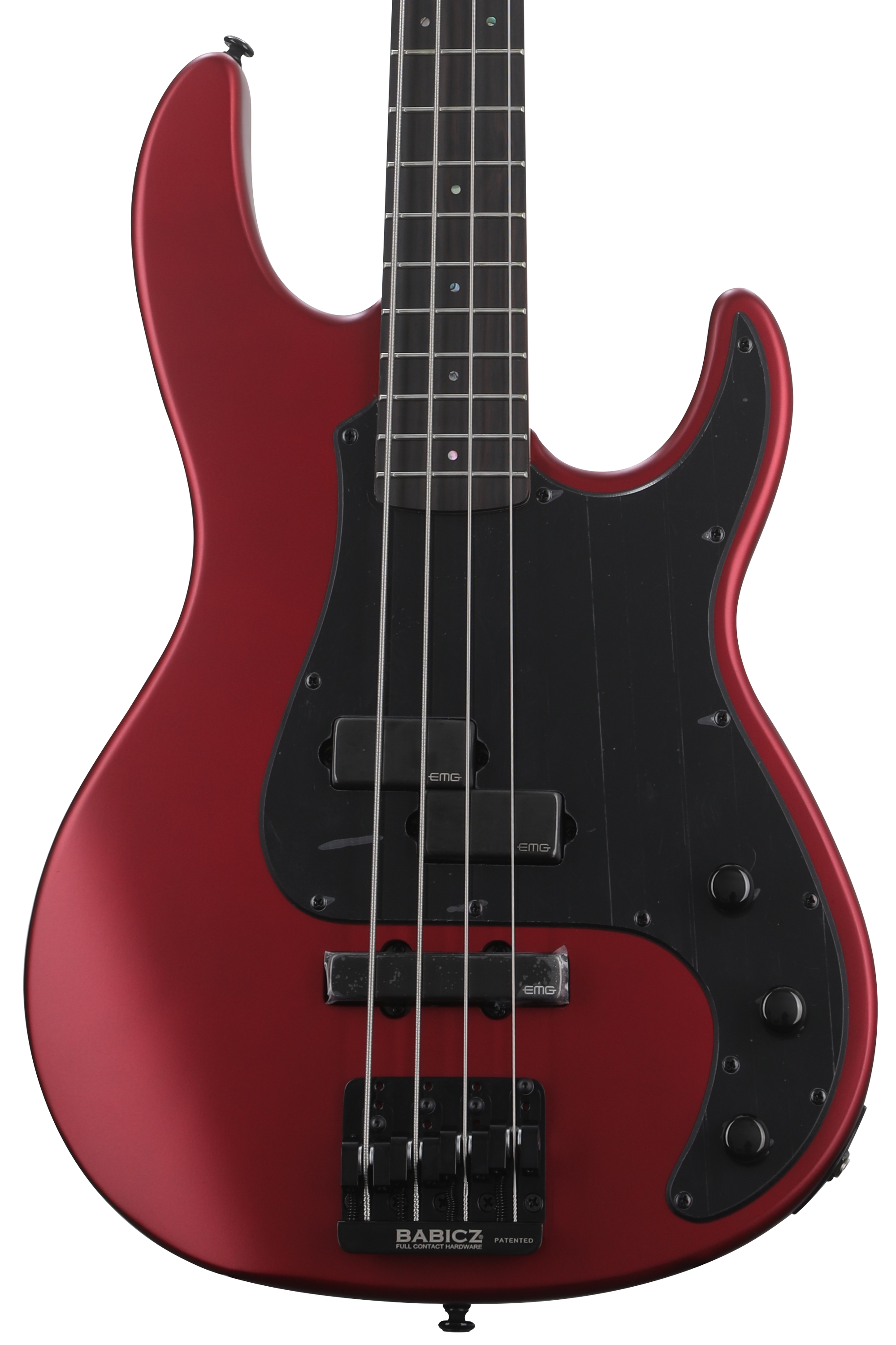 ESP LTD AP-4 Bass Guitar - Candy Apple Red | Sweetwater