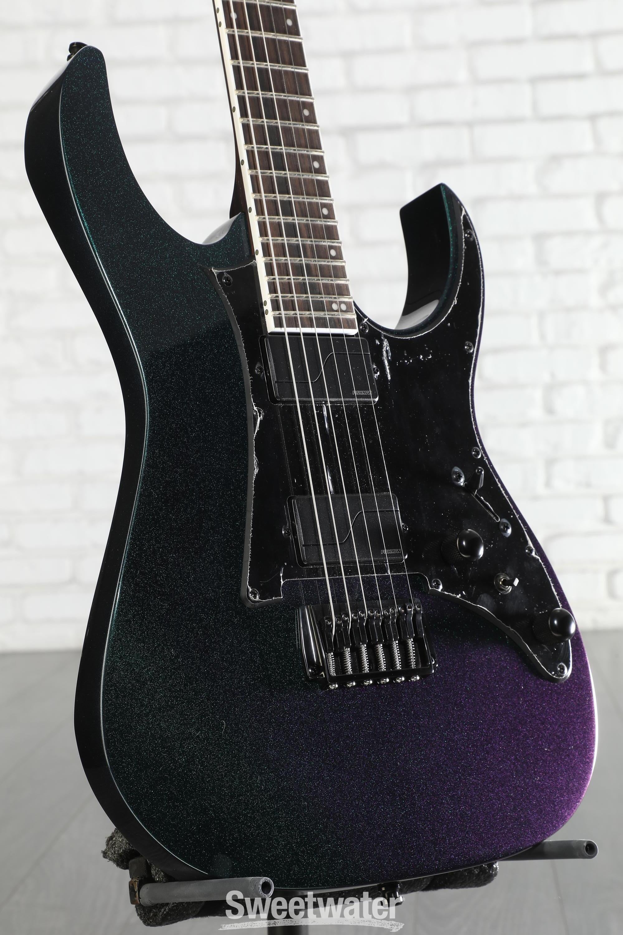 Ibanez Axion Label RG631ALF Electric Guitar - Blue Chameleon