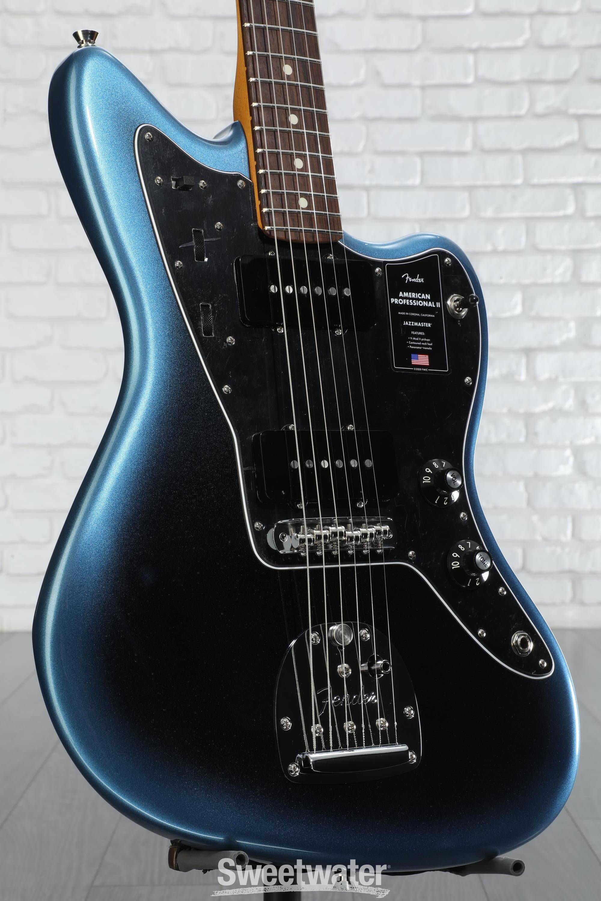 ギター Fender Jazzmaster American Professional2 Fender American Professional II Jazzmaster - Dark Night with