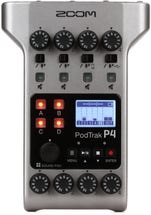 Product Image - This Item - Zoom PodTrak P4 4-input Ultimate Recorder for Podcasting