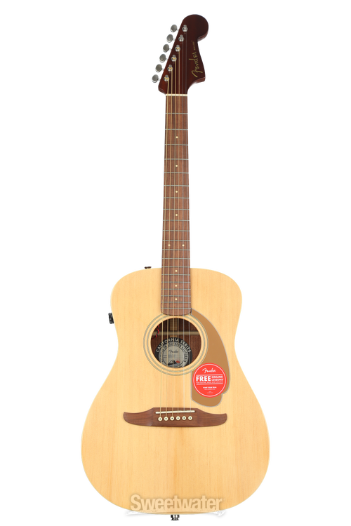Fender Malibu Player Acoustic-electric Guitar - Natural | Sweetwater
