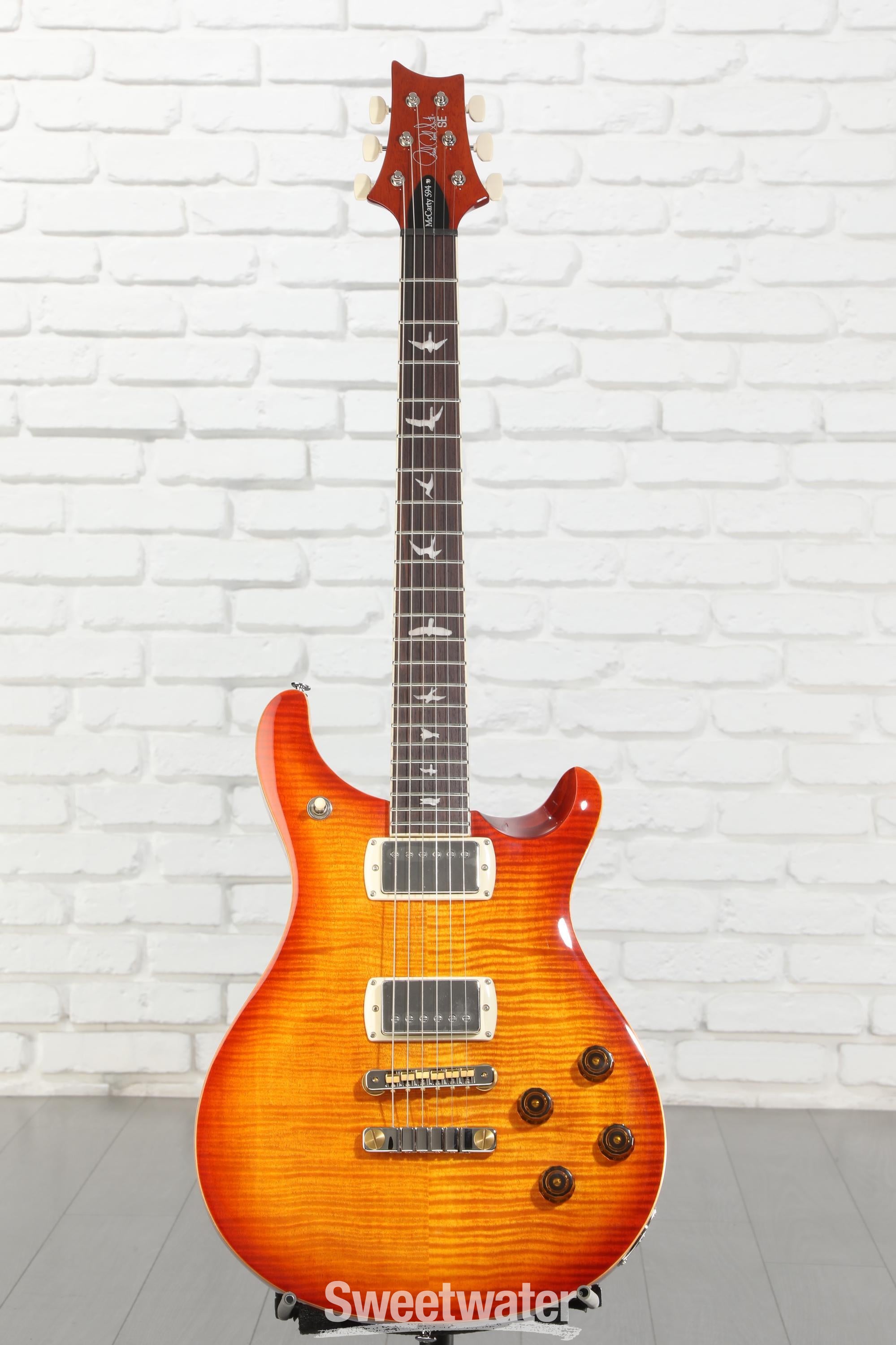 PRS SE McCarty 594 Electric Guitar - Vintage Sunburst | Sweetwater