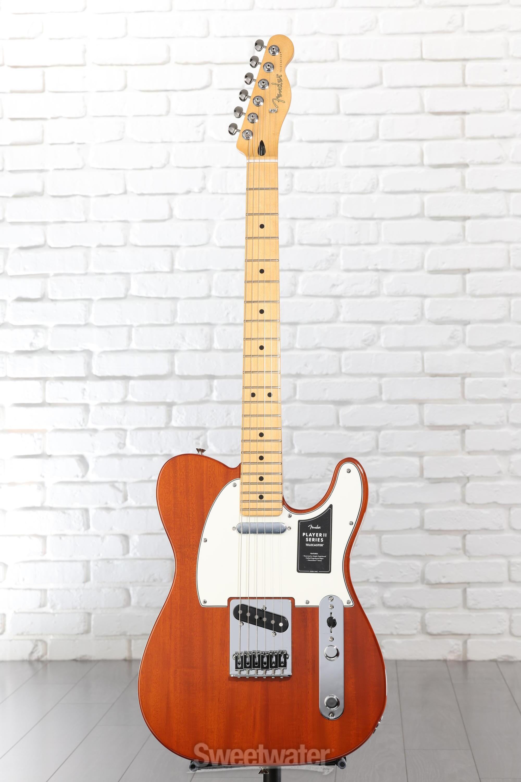 Fender Player II Telecaster Electric Guitar - Mocha with Maple