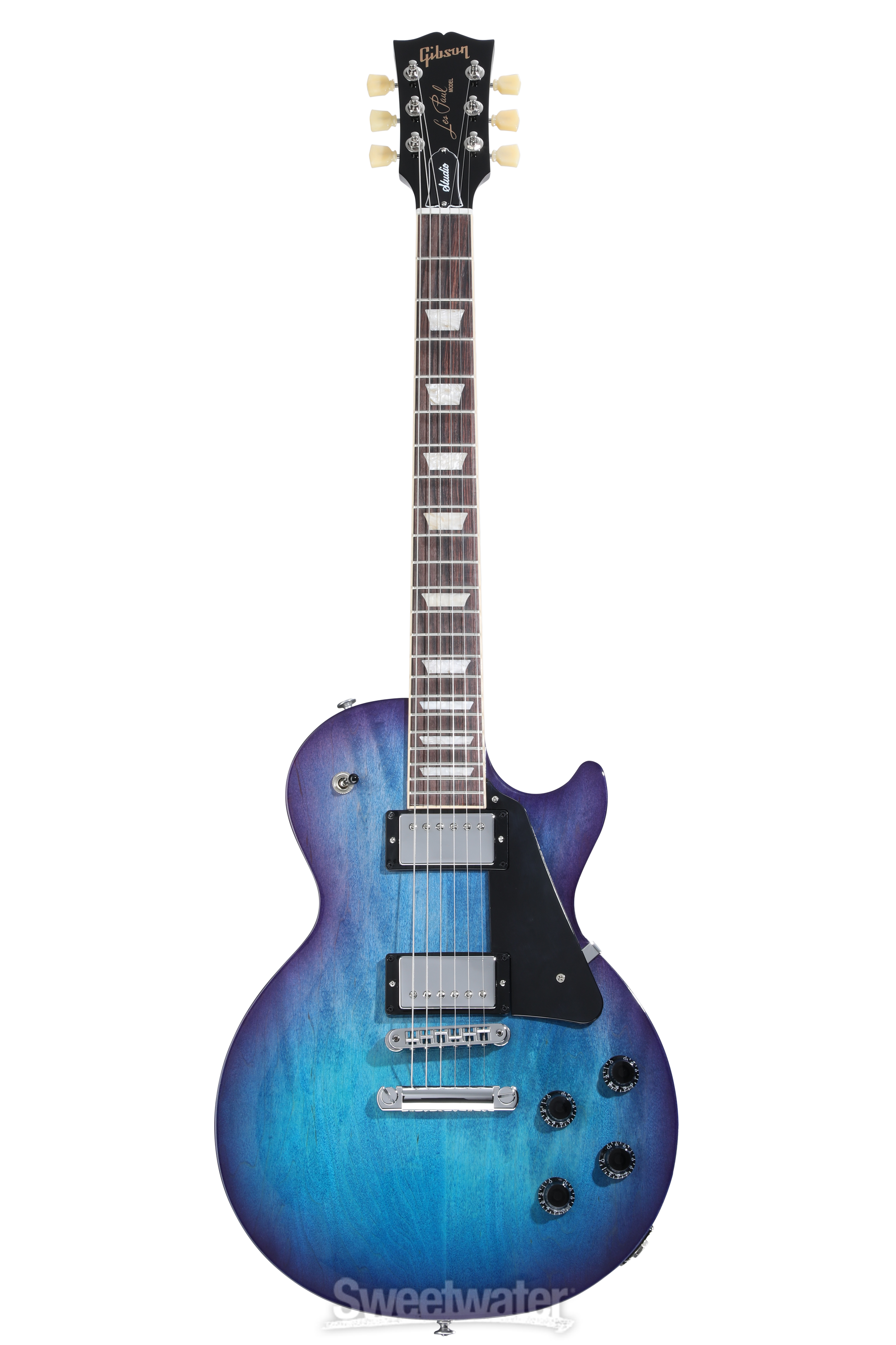 Gibson Les Paul Studio Electric Guitar - Blueberry Burst | Sweetwater