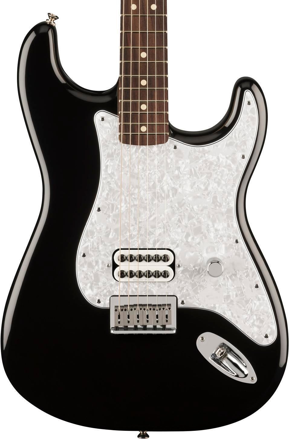 Fender Tom DeLonge Stratocaster Electric Guitar - Black | Sweetwater