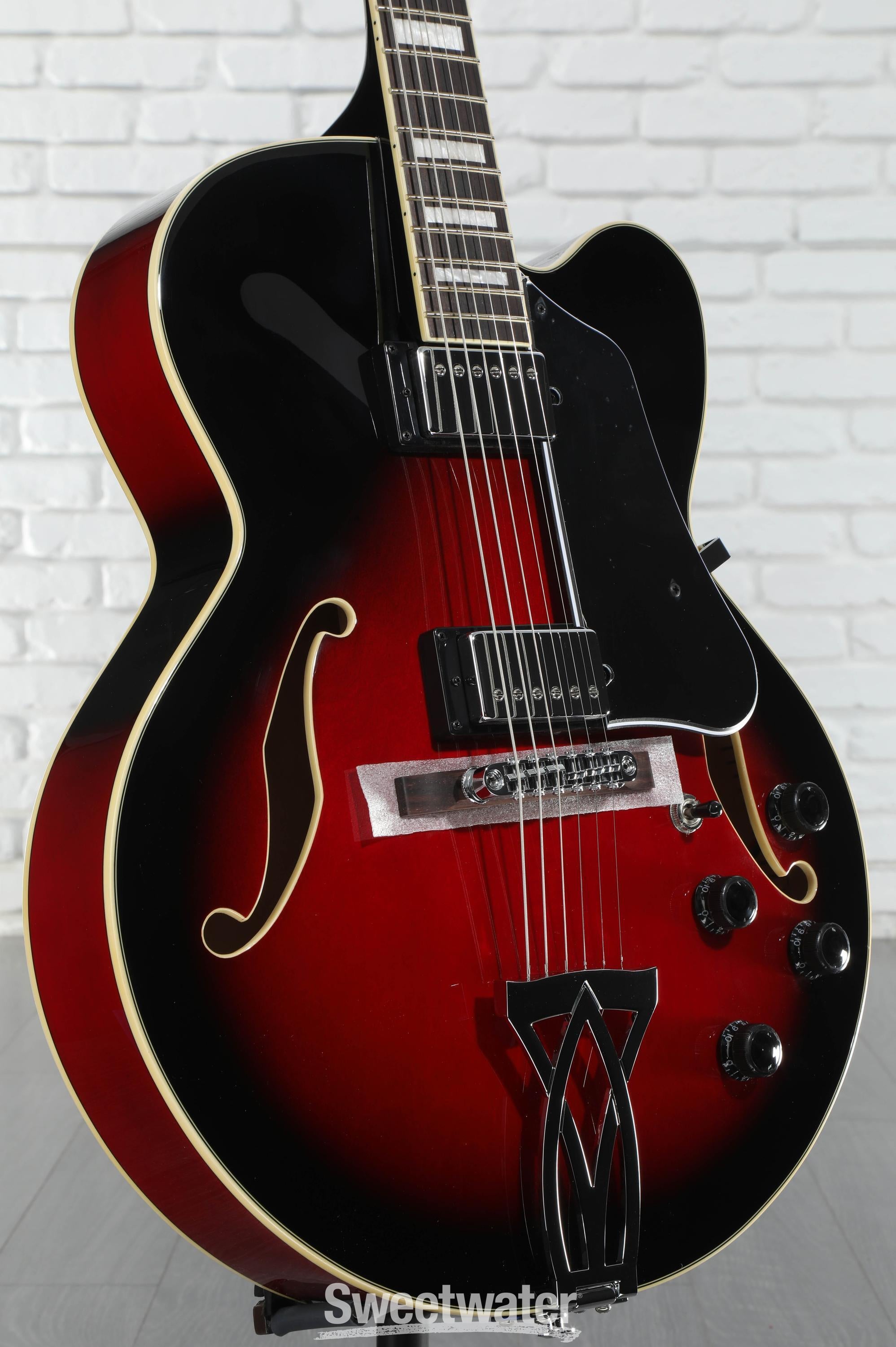 Ibanez Artcore AF75 Hollowbody Electric Guitar - Transparent Red