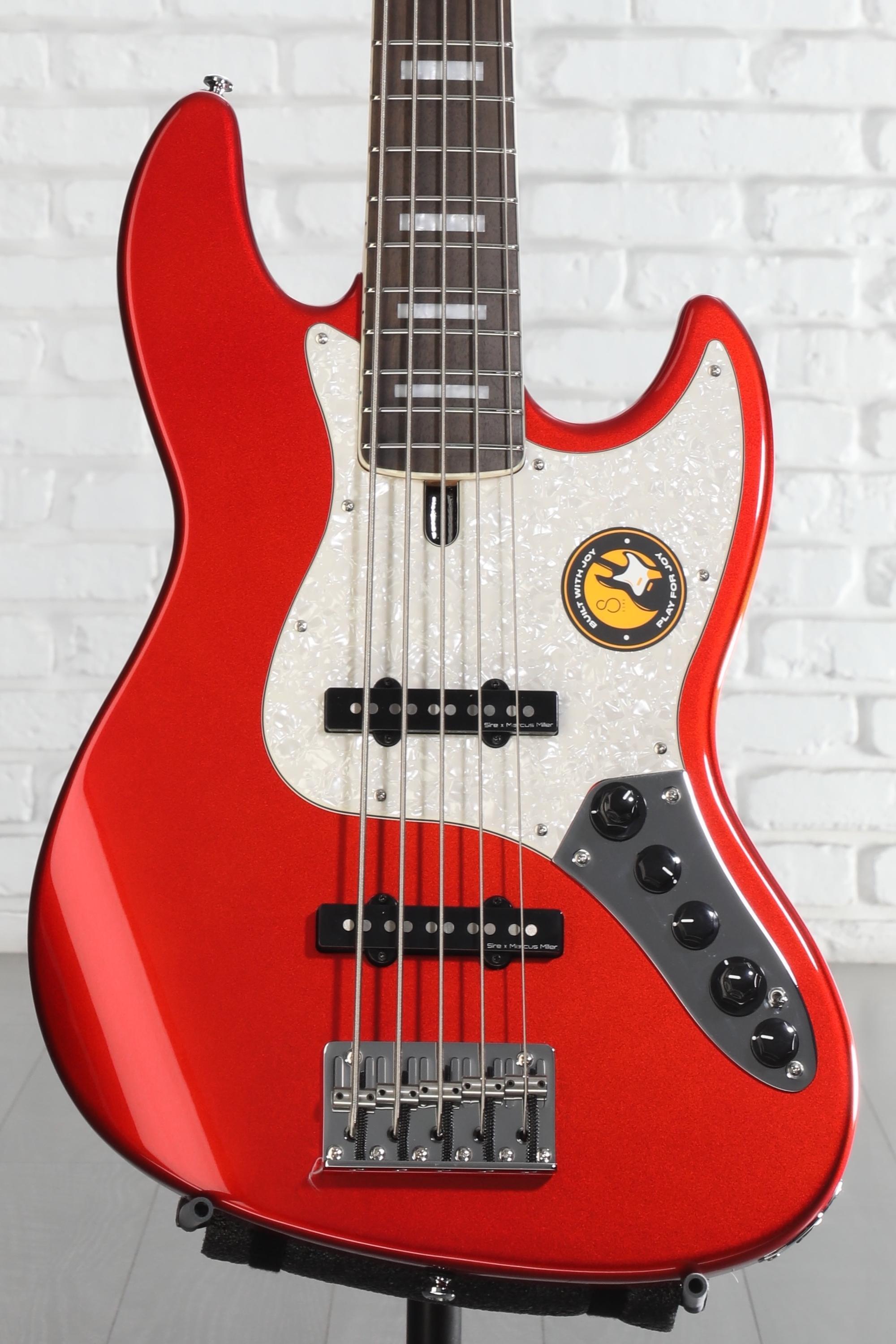 Sire Marcus Miller V7 Alder 5-string Bass Guitar - Bright Metallic