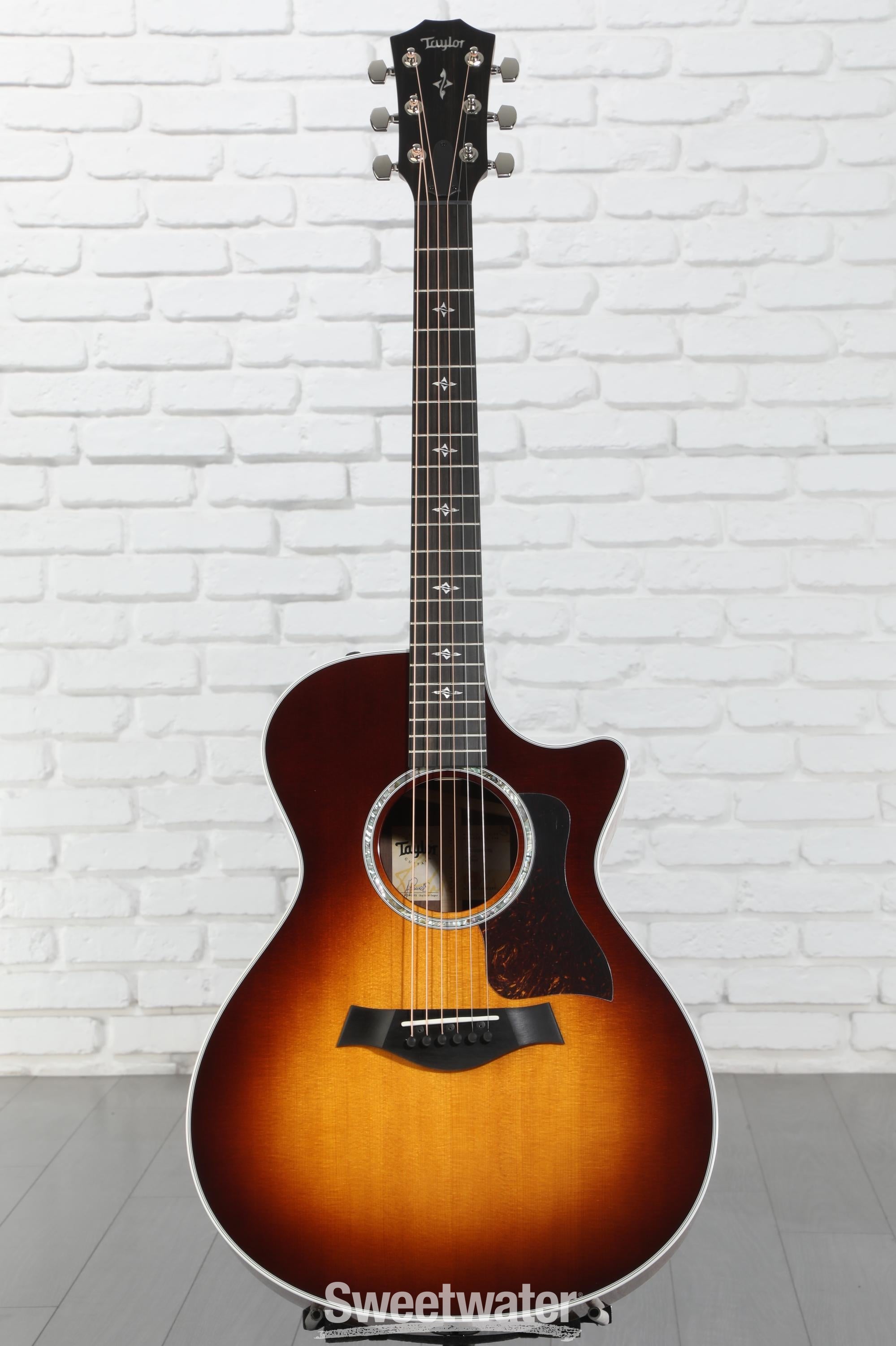 ギター TAYLOR 412 R Taylor 412ce-R V-Class Acoustic-electric Guitar - Tobacco Sunburst