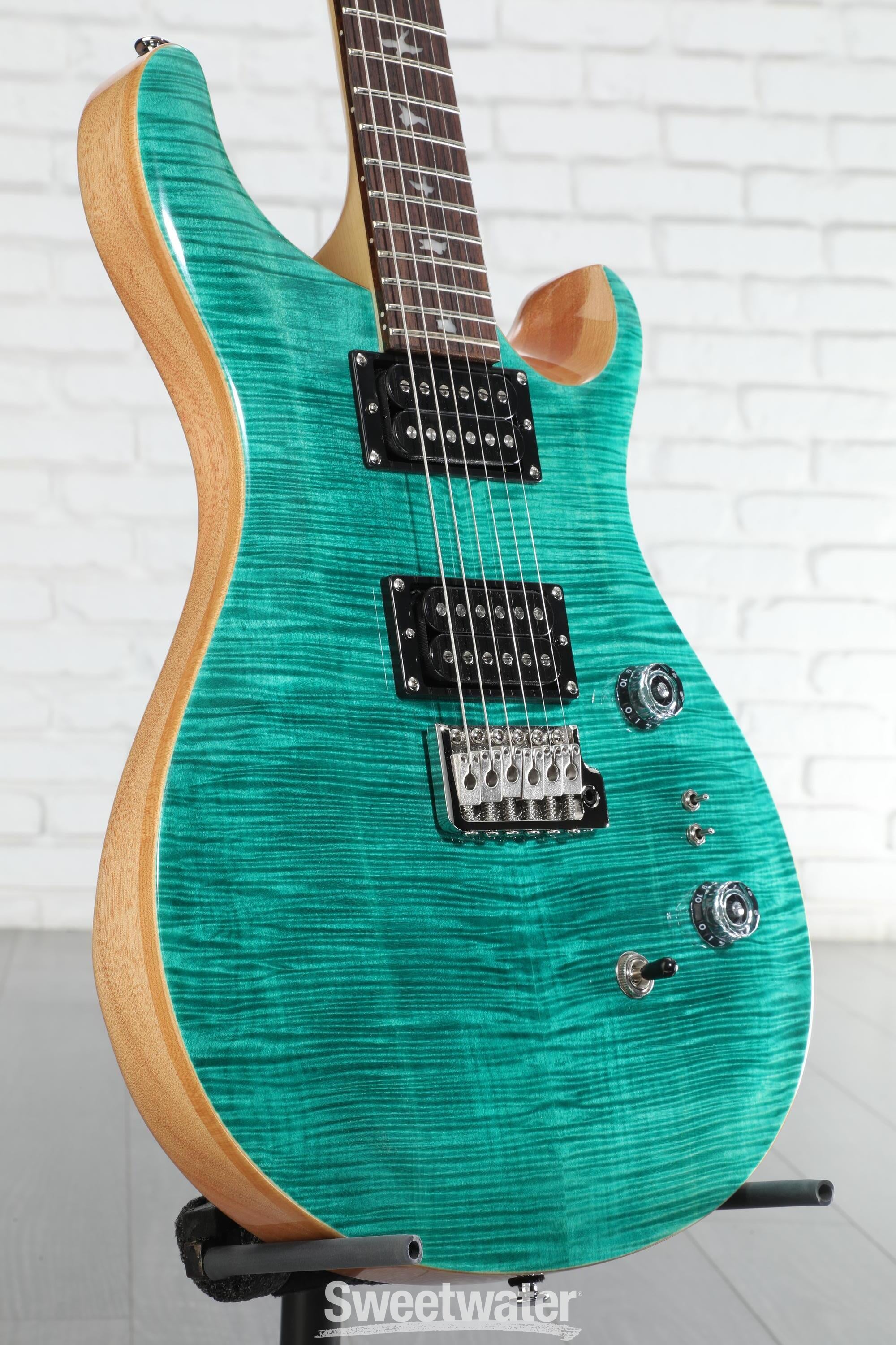 PRS SE Custom 24-08 Electric Guitar - Turquoise | Sweetwater