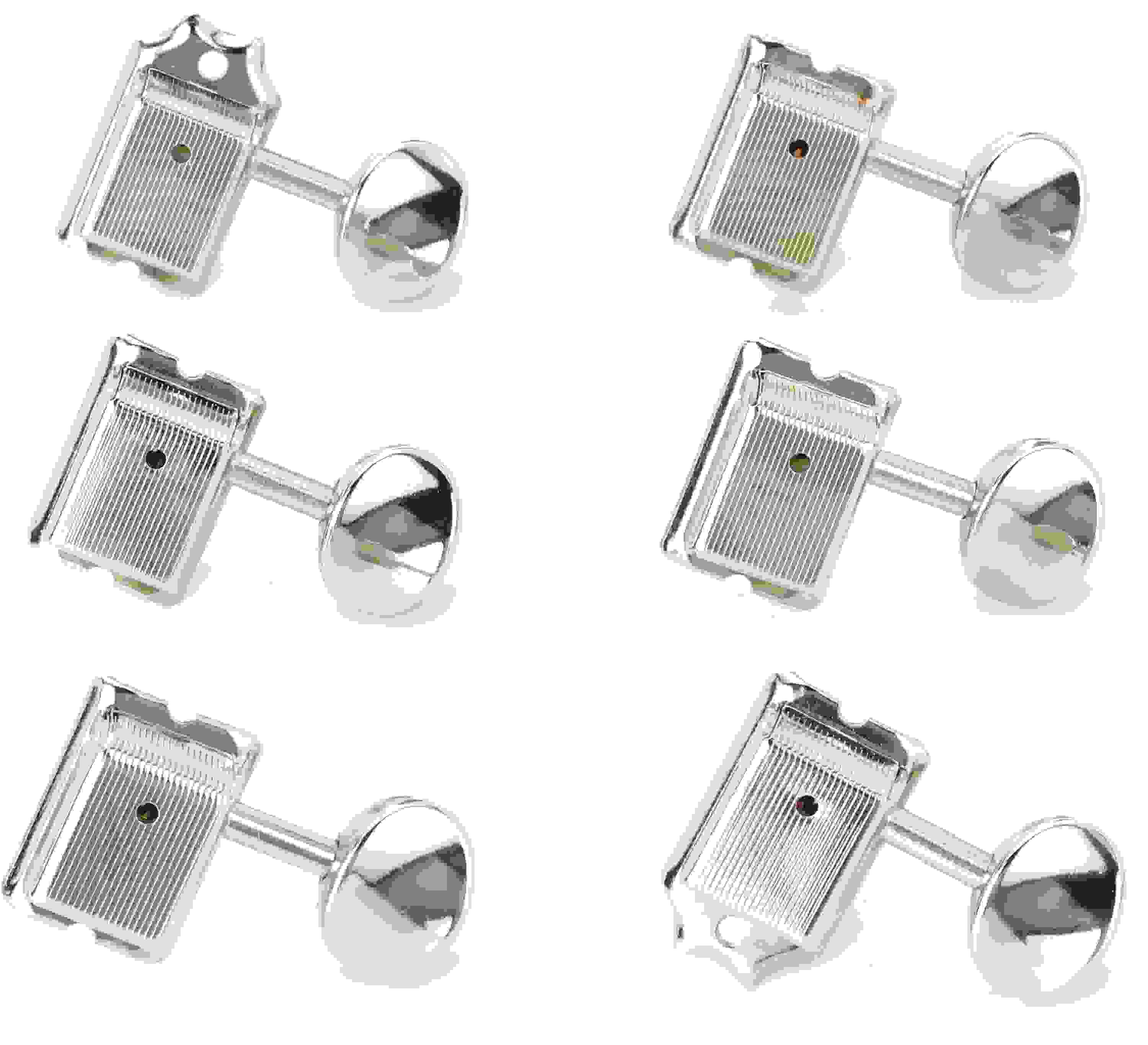 Fender Vintage-Style Locking Guitar Tuning Machine Set - Nickel