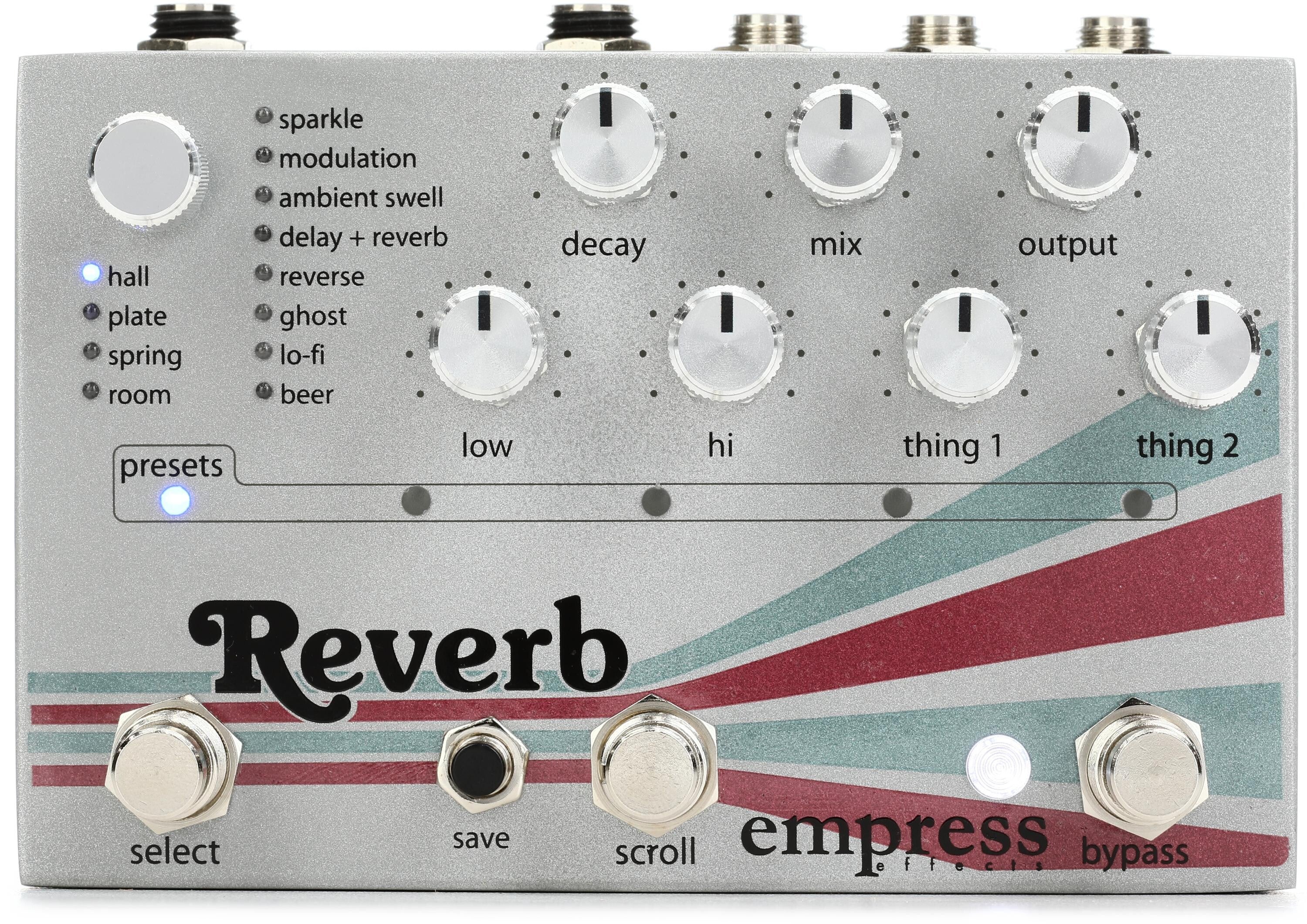 Empress Effects Reverb Pedal | Sweetwater