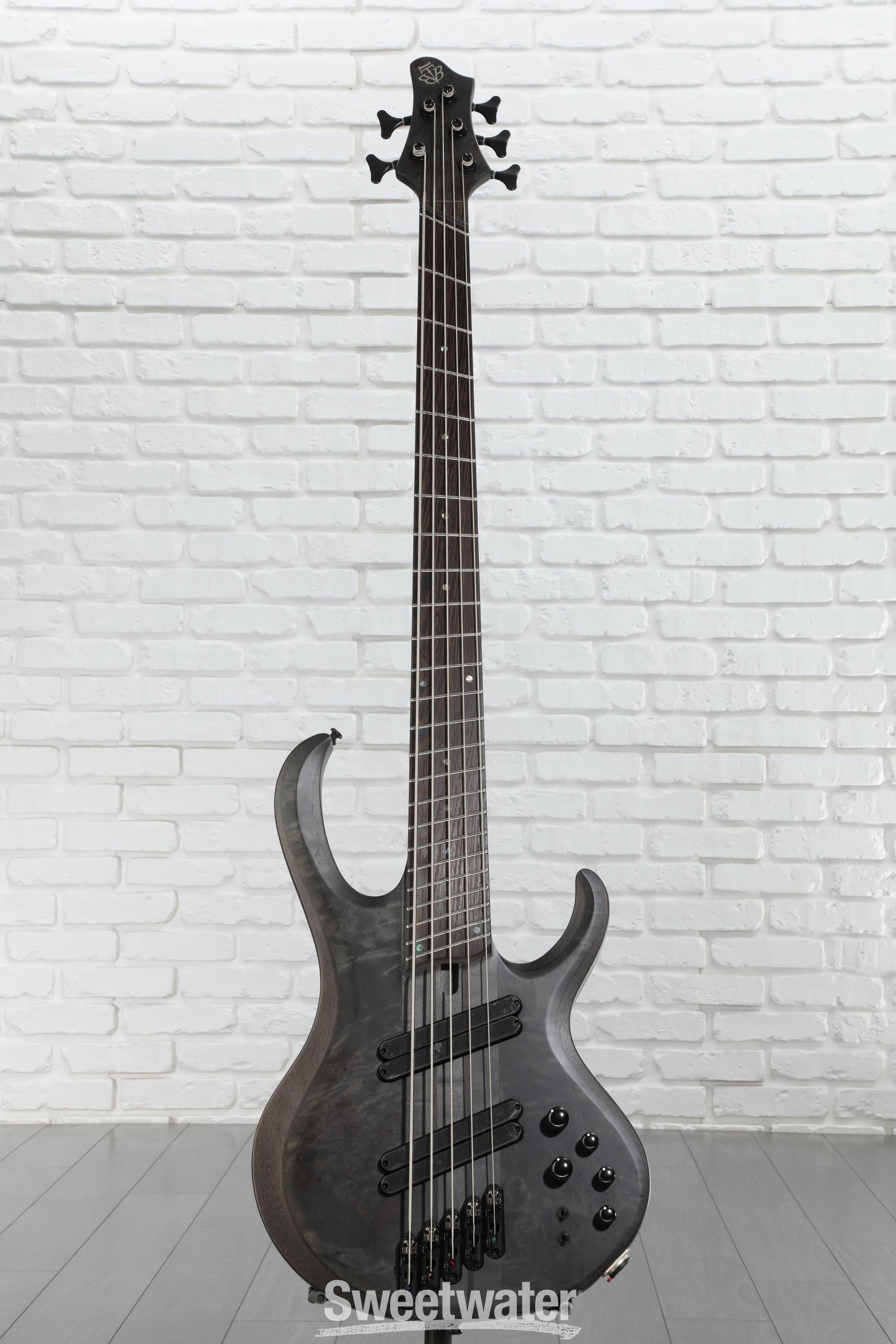 Ibanez Bass Workshop BTB805MS 5-string Bass Guitar - Transparent