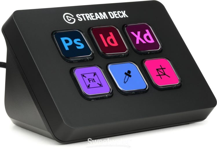 Elgato Stream Deck Mini - Live Content Creation Controller with 6