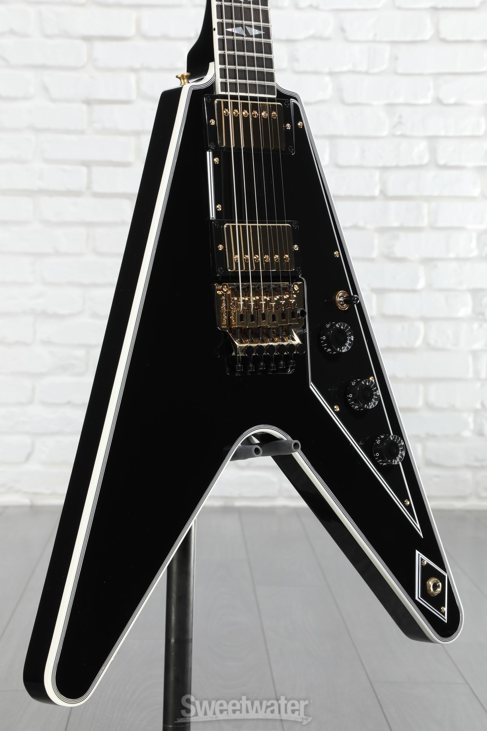 【美品】Momose flying v custom ebony 美品】Momose flying v custom ebony Gibson Custom Shop Flying V