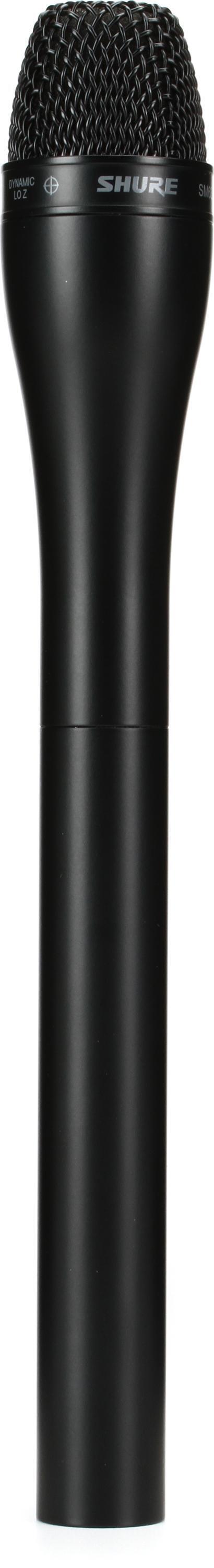 Shure SM63LB Dynamic Microphone with Extended Handle - Black