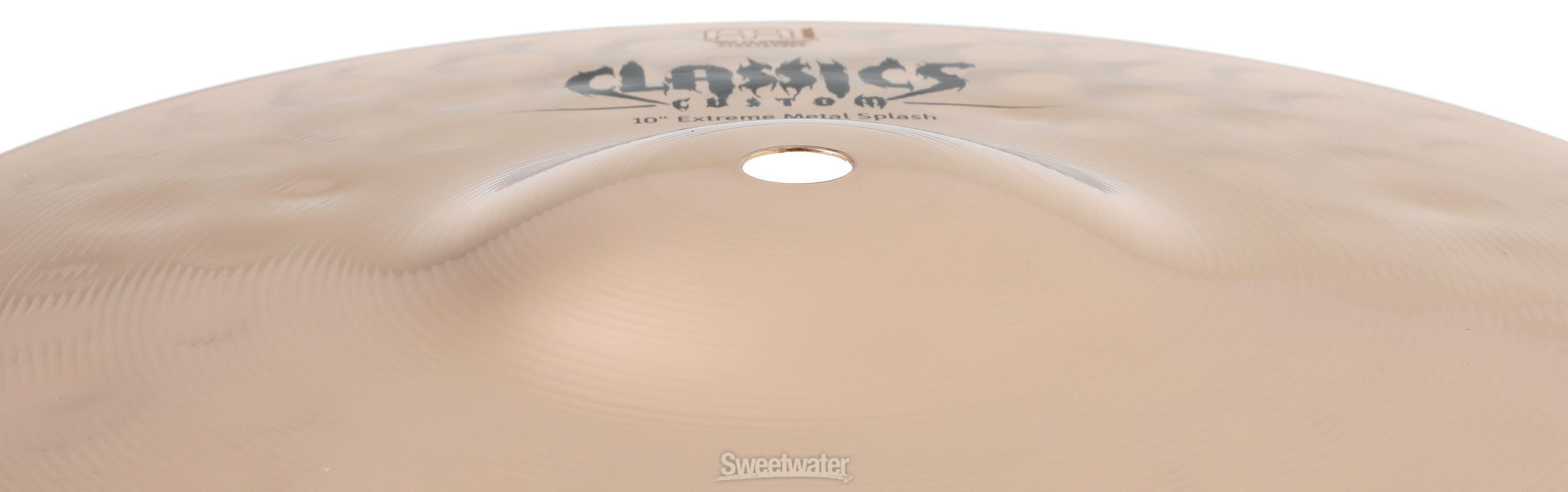 Meinl Cymbals 10 inch Extreme Metal Brilliant Splash Cymbal