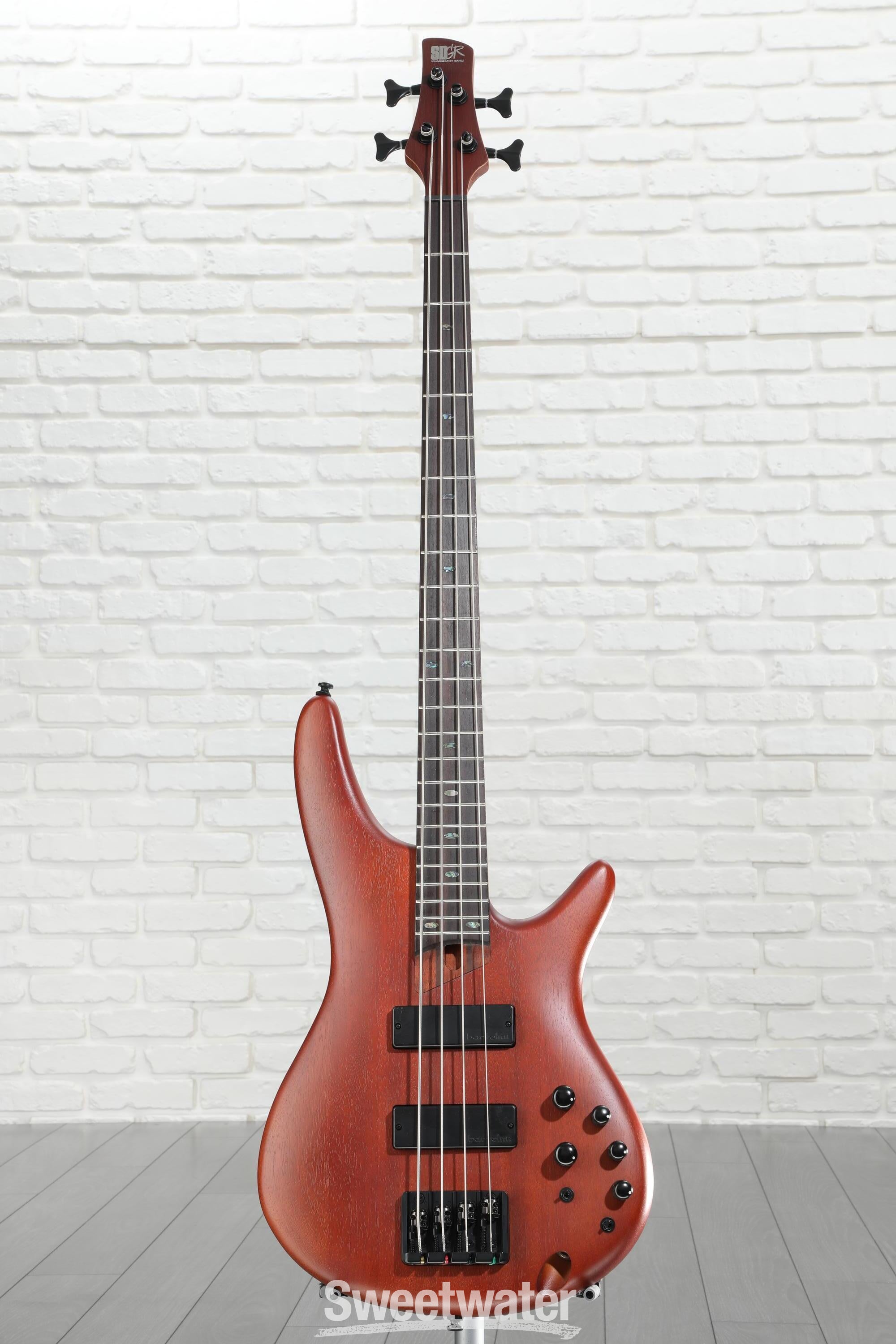 Ibanez SR500EBM SR Series Double Cut 4-String Bass (Brown Mahogany)