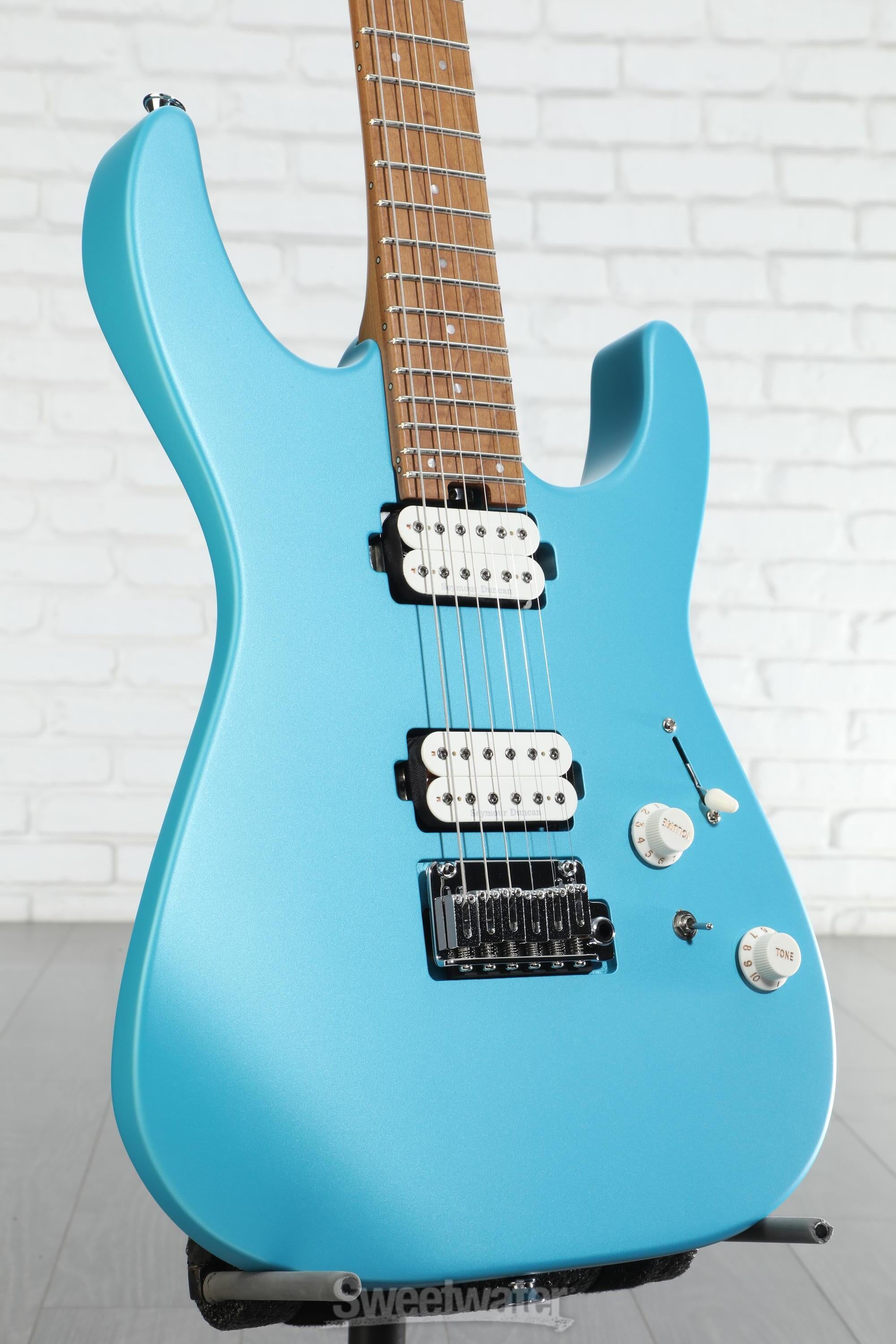 ほぼ新品CHARVEL Pro-Mod DK24 HH 2PT Blue Charvel Pro-Mod DK24 HH 2PT Electric Guitar - Matte Blue