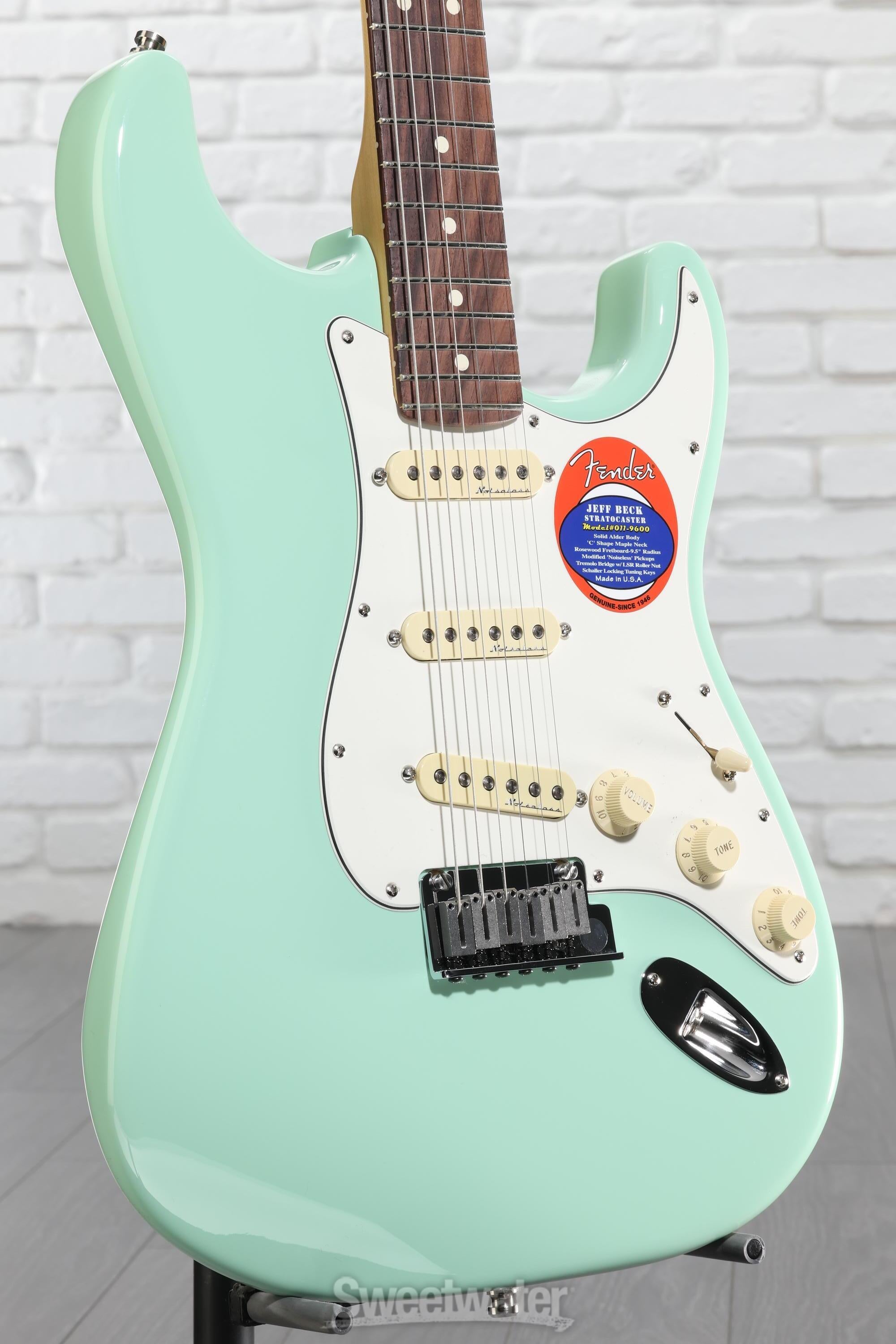 Fender Jeff Beck Stratocaster - Surf Green with Rosewood